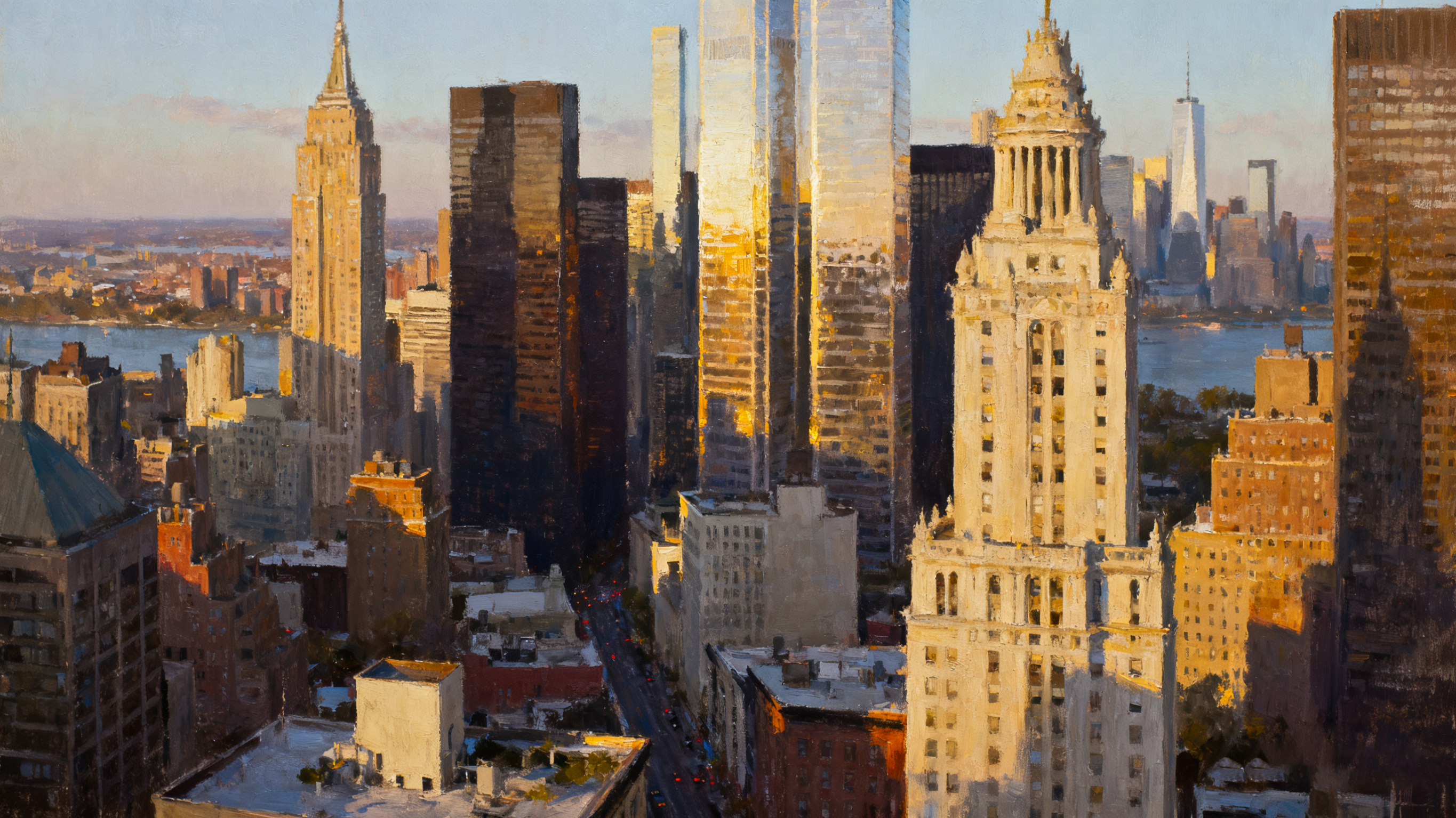 Urban Landscape Art: Transforming City Moments into Timeless Masterpieces