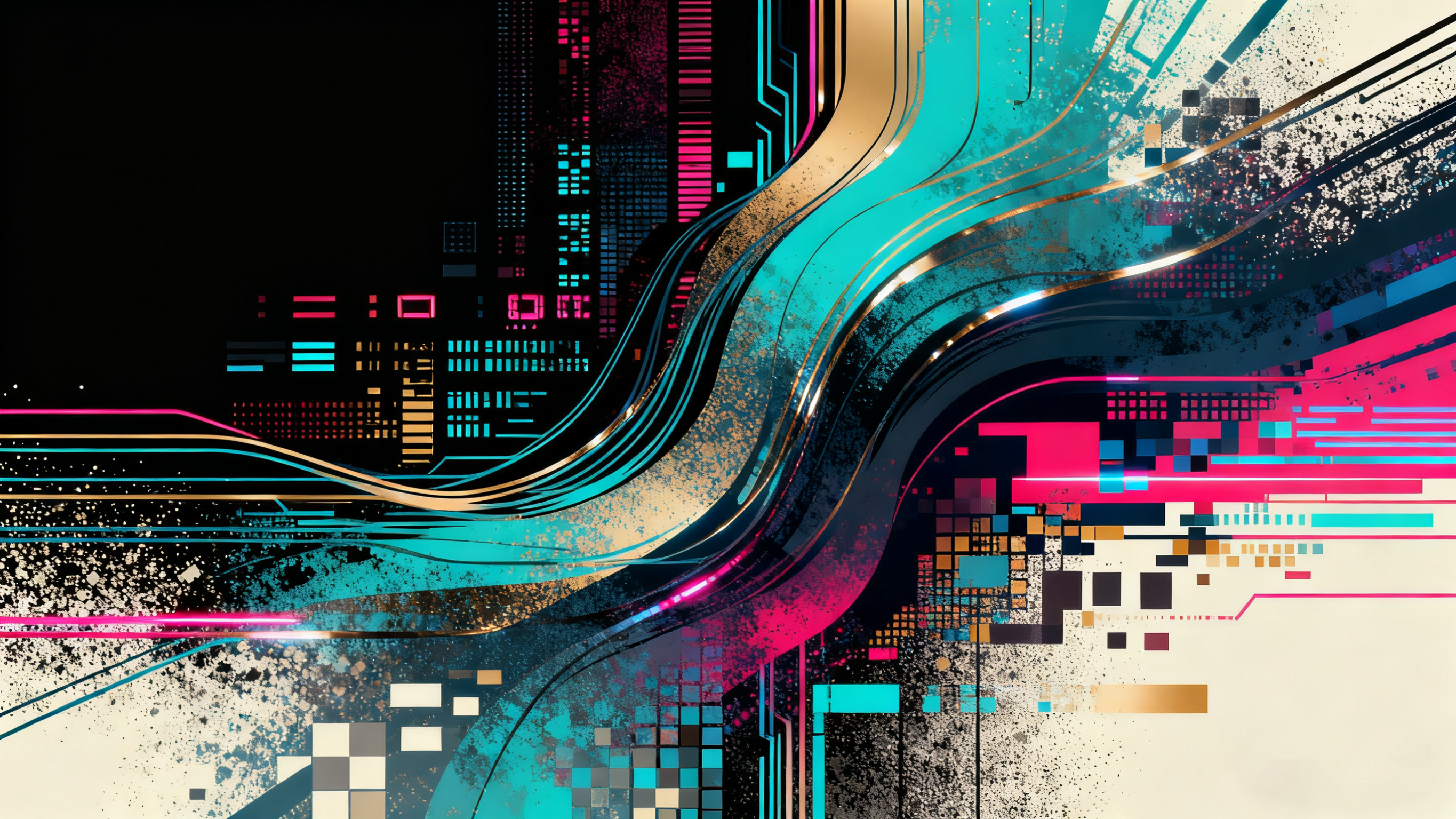 Exploring the Intersection of Abstract Art and Technology