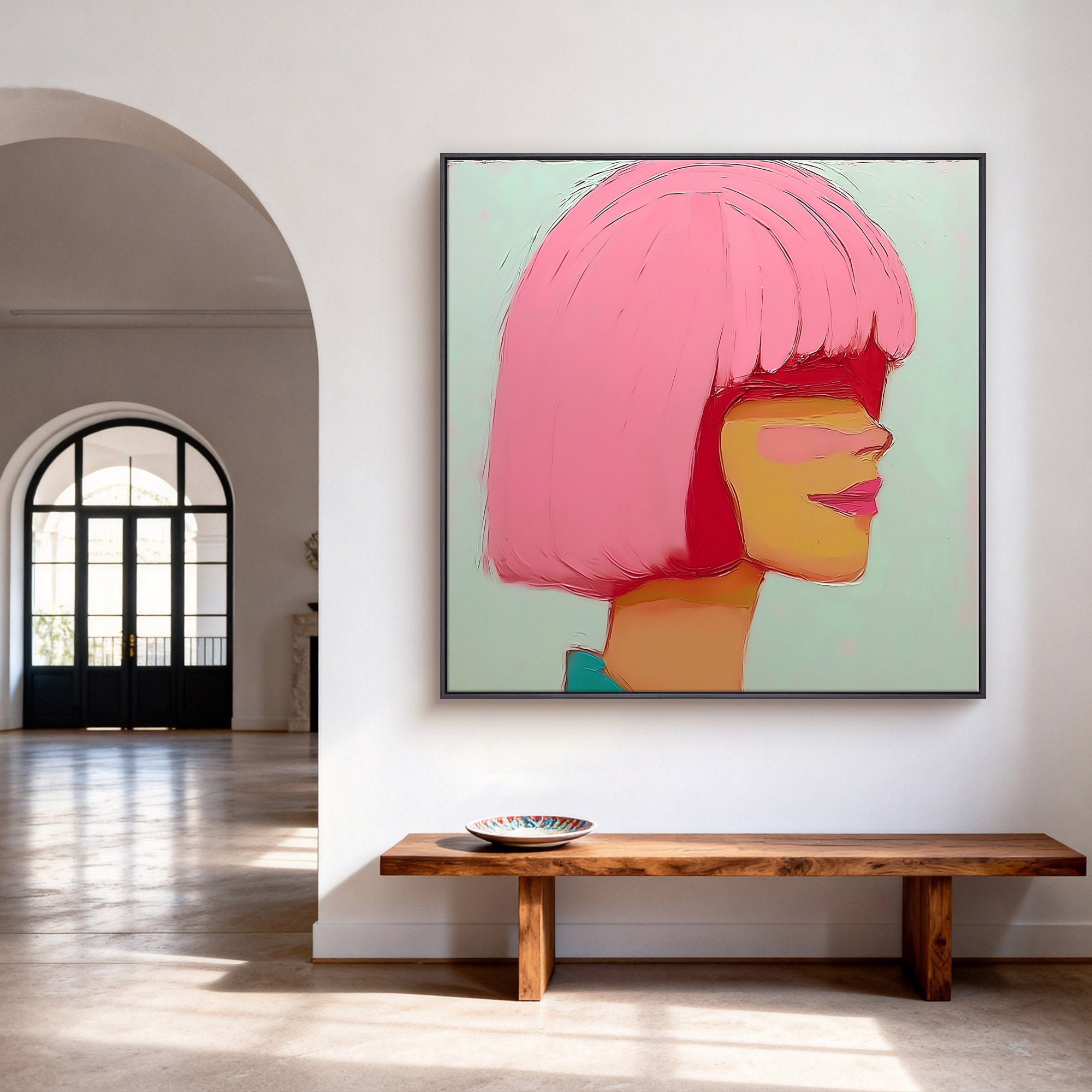 Plaster & Texture Art #YK053