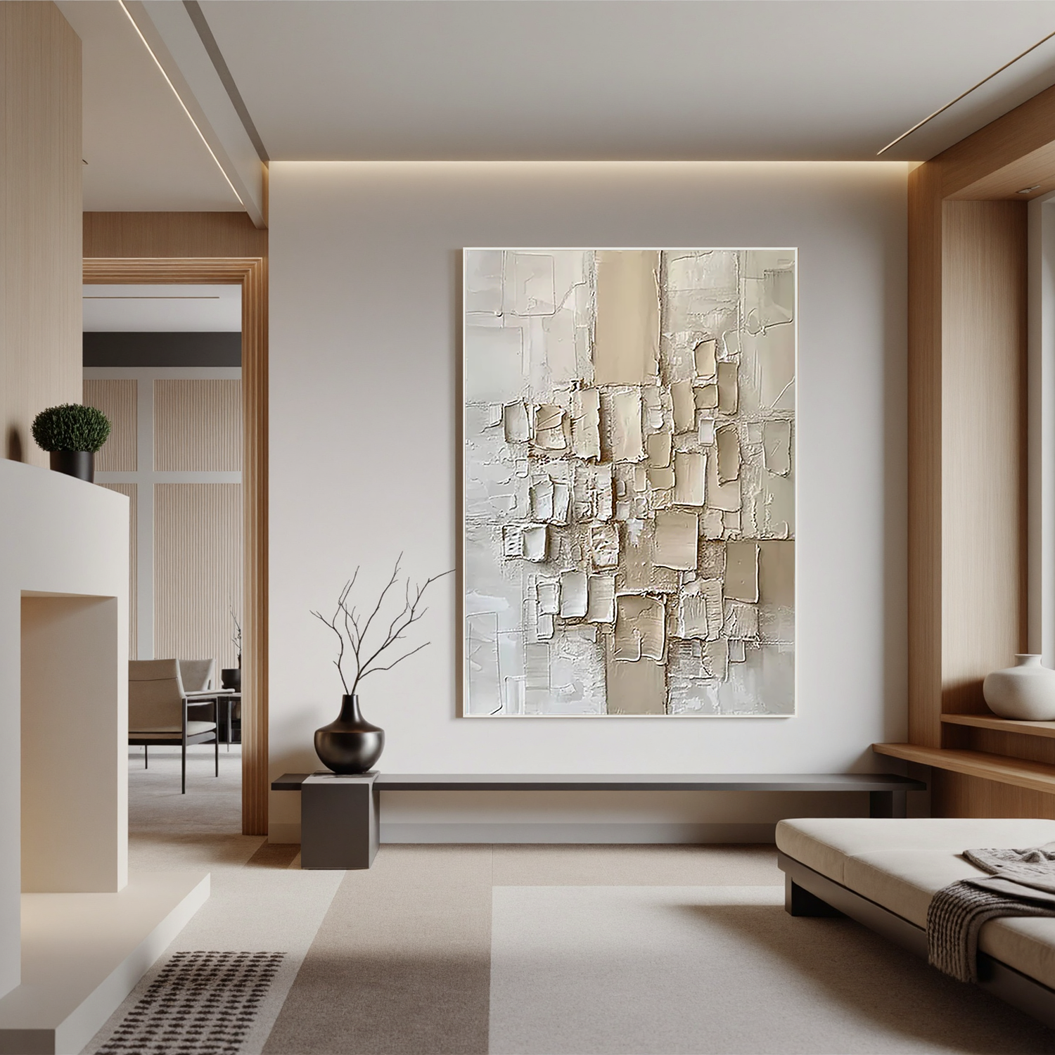 Plaster & Texture Art #YK546