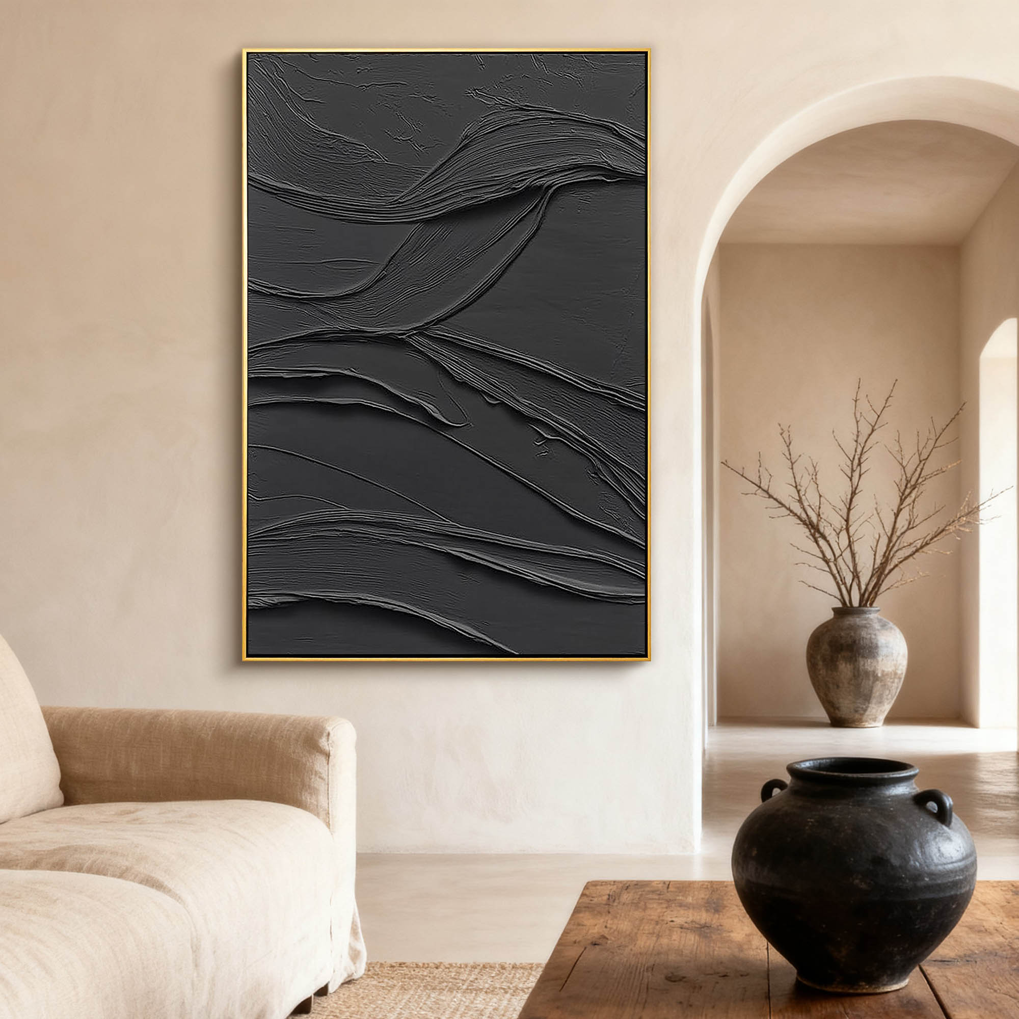 Plaster & Texture Art #YK392