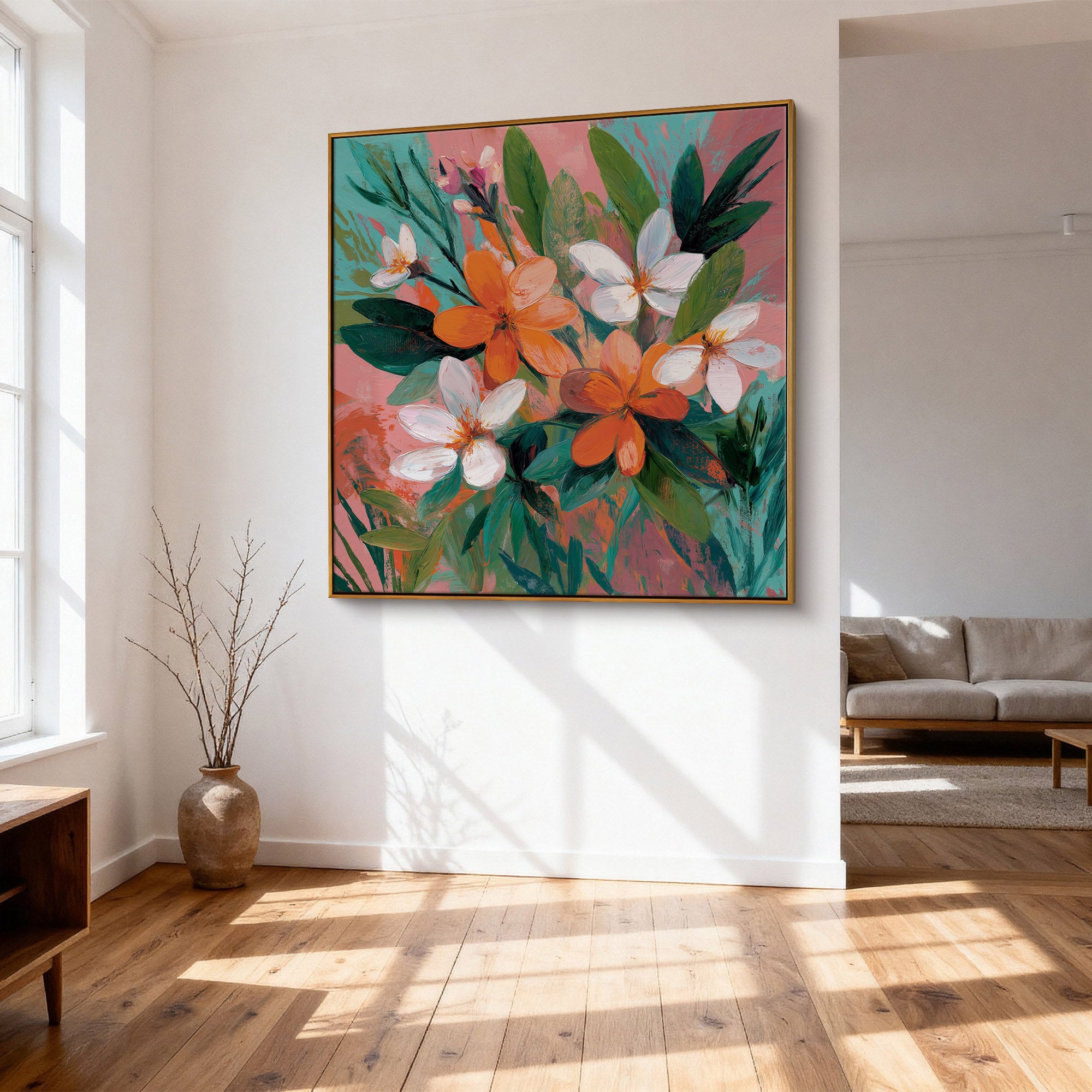 Flower & Tree Art #YK044