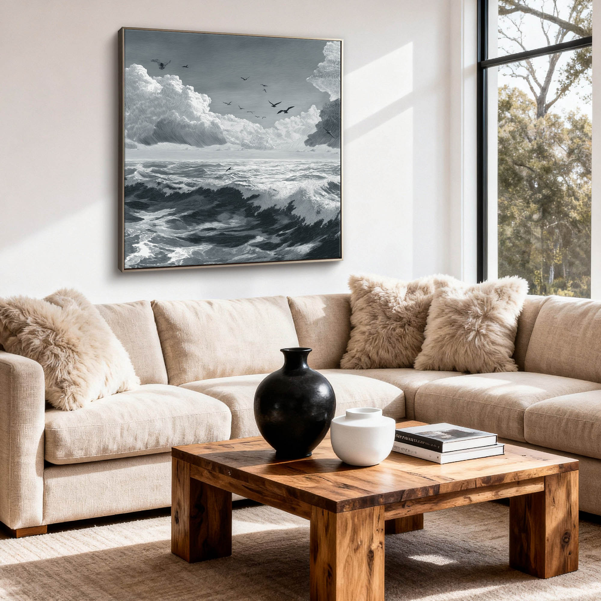 Ocean & Sky Art #YK173