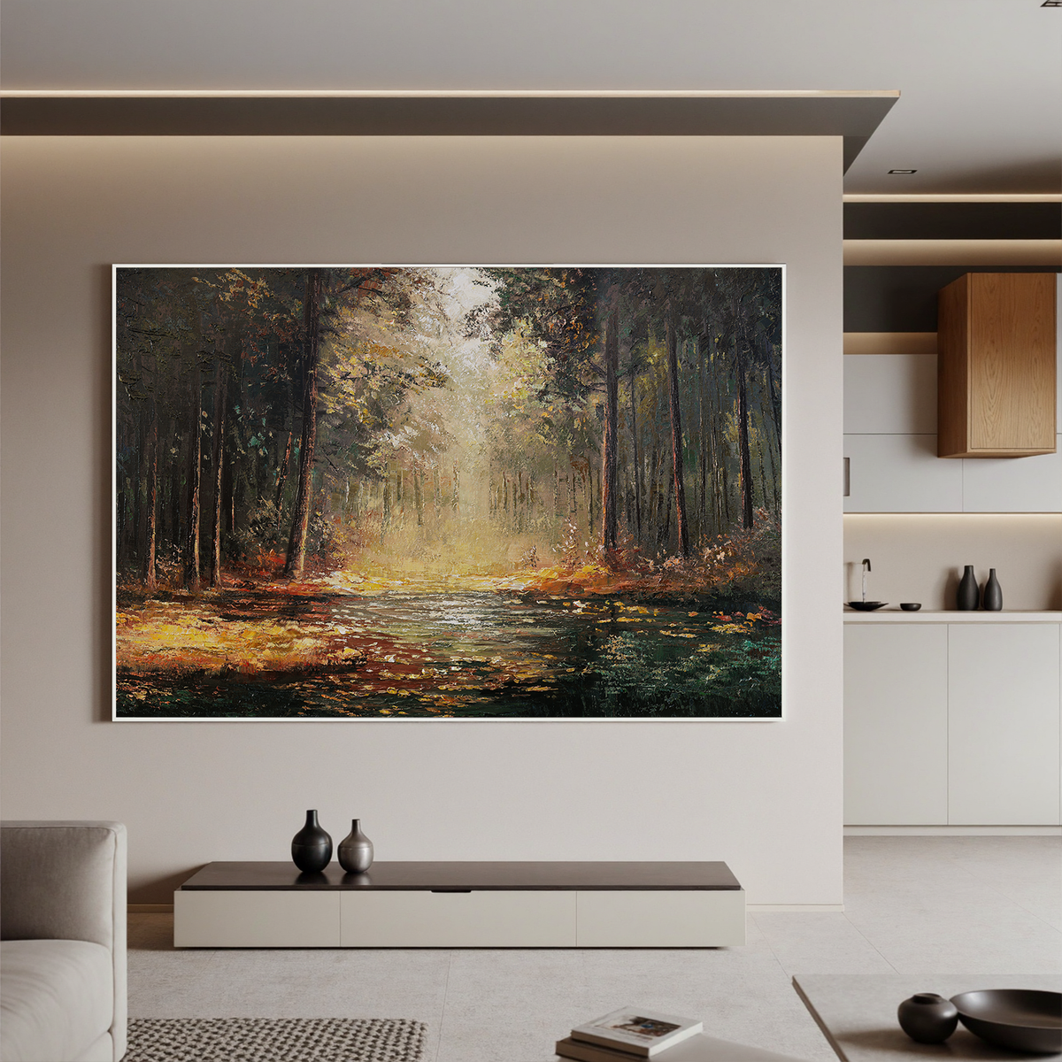 "Mocha Bloom" - 3D Heavy Impasto Botanical | Brown Botanical Art Statement Art