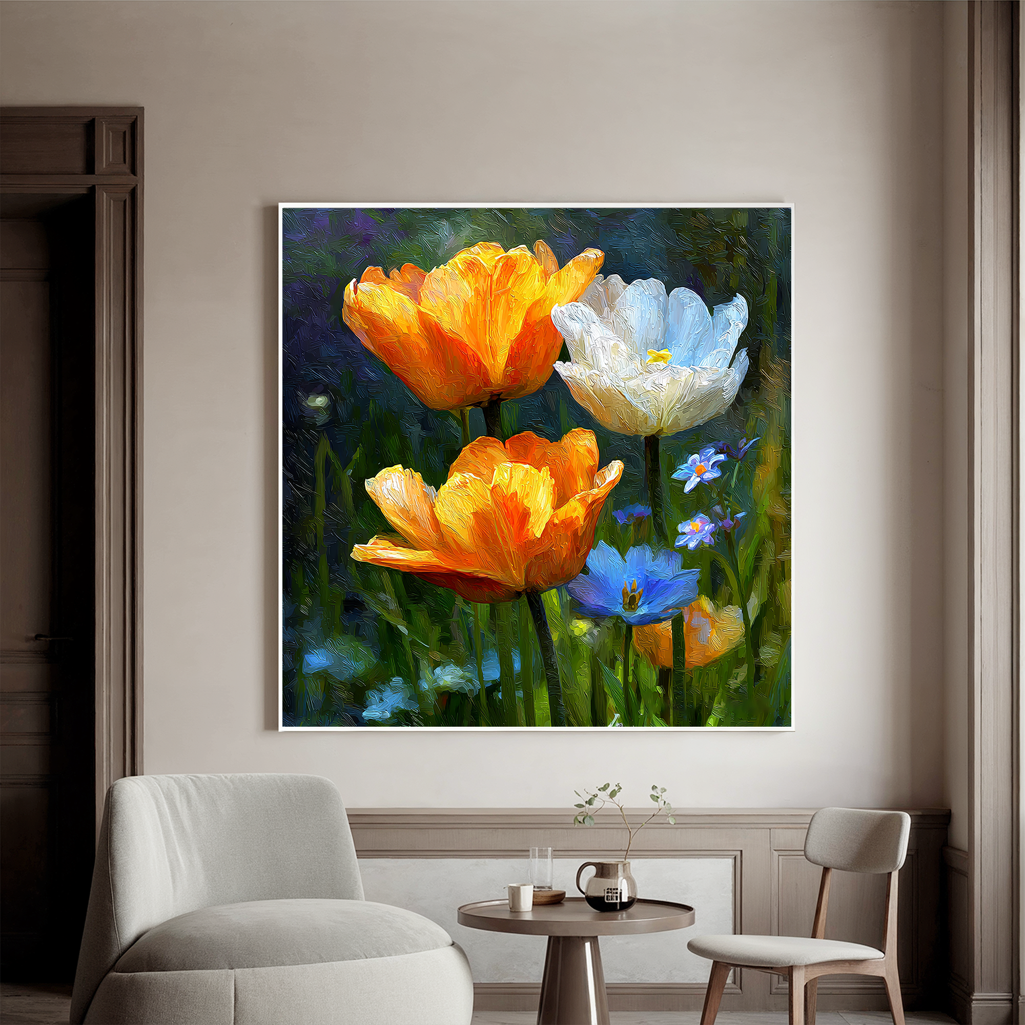 Flower & Tree Art #YK508