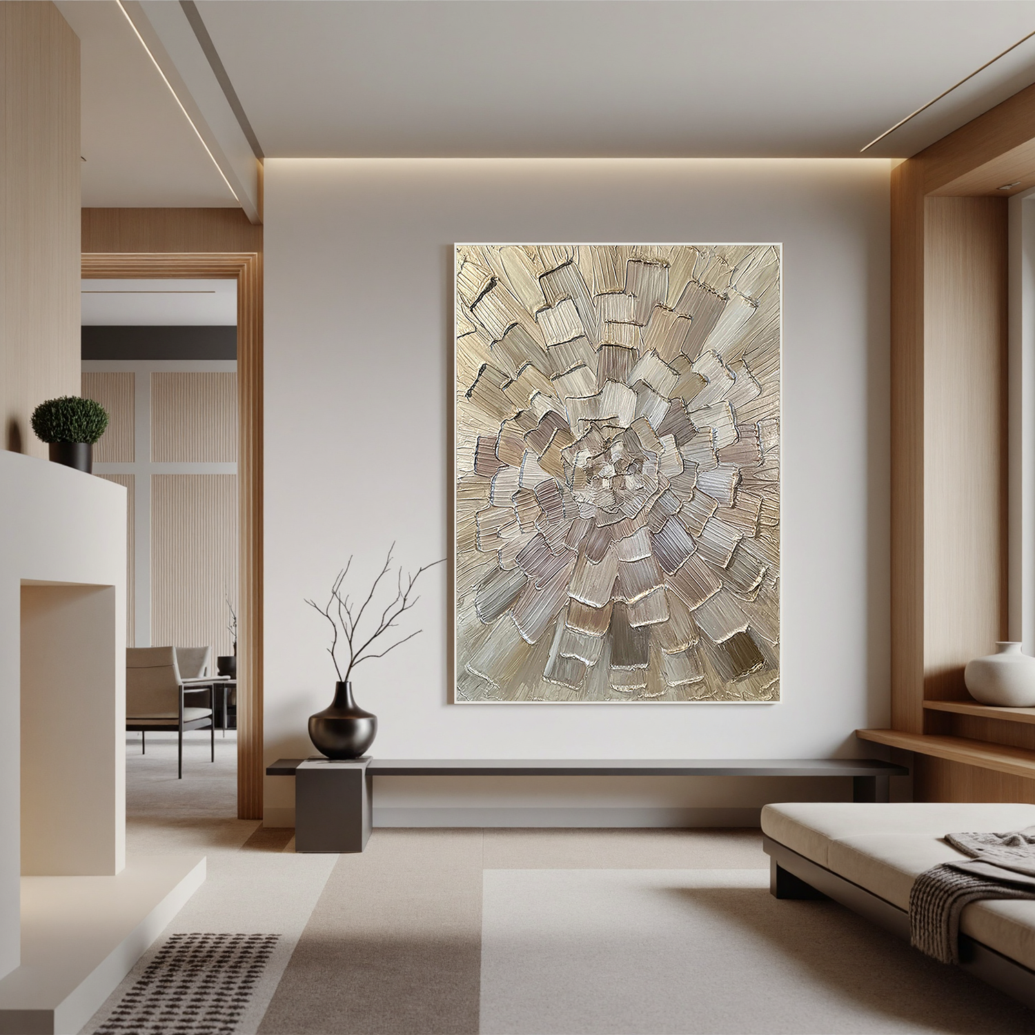 Plaster & Texture Art #YK573