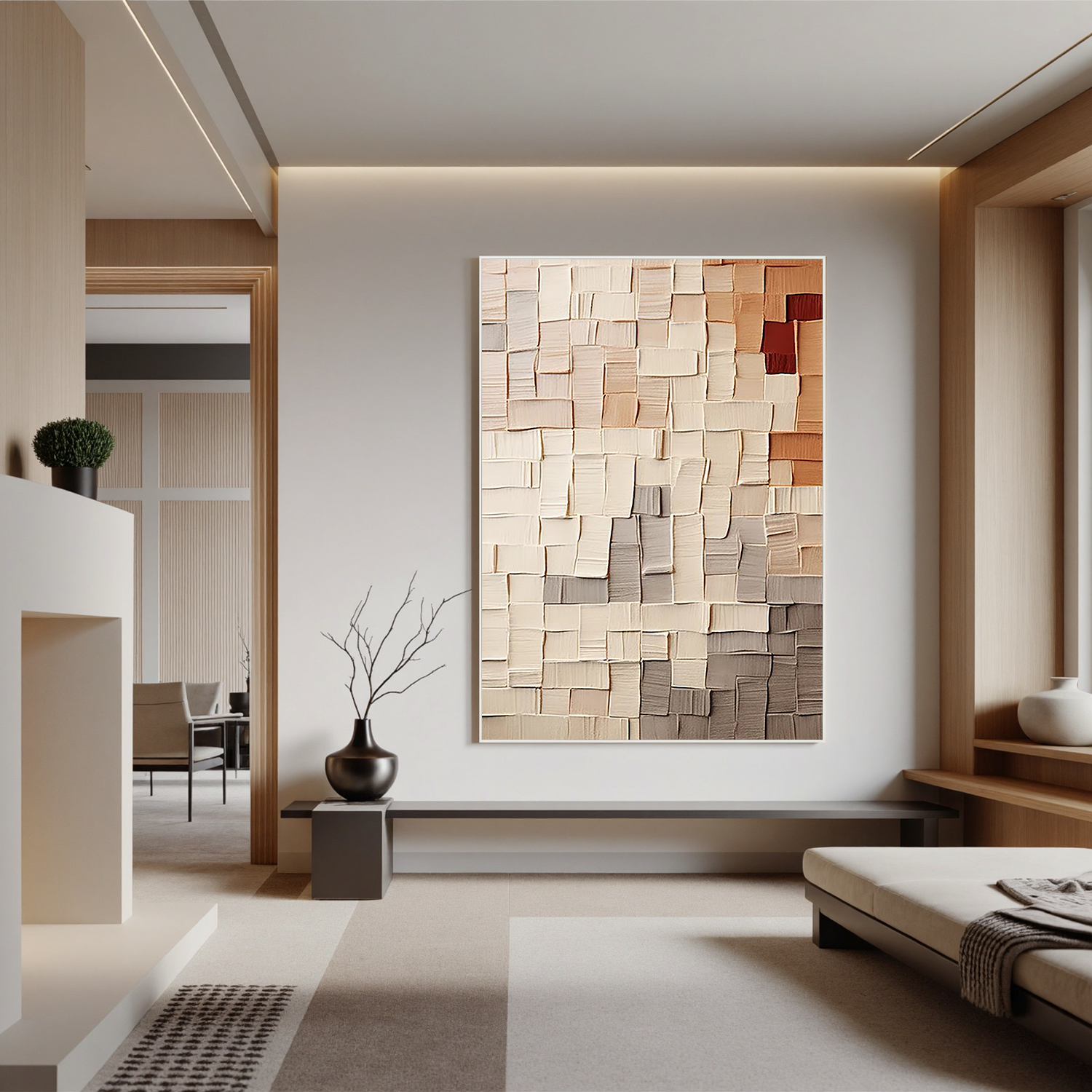 Plaster & Texture Art #YK577