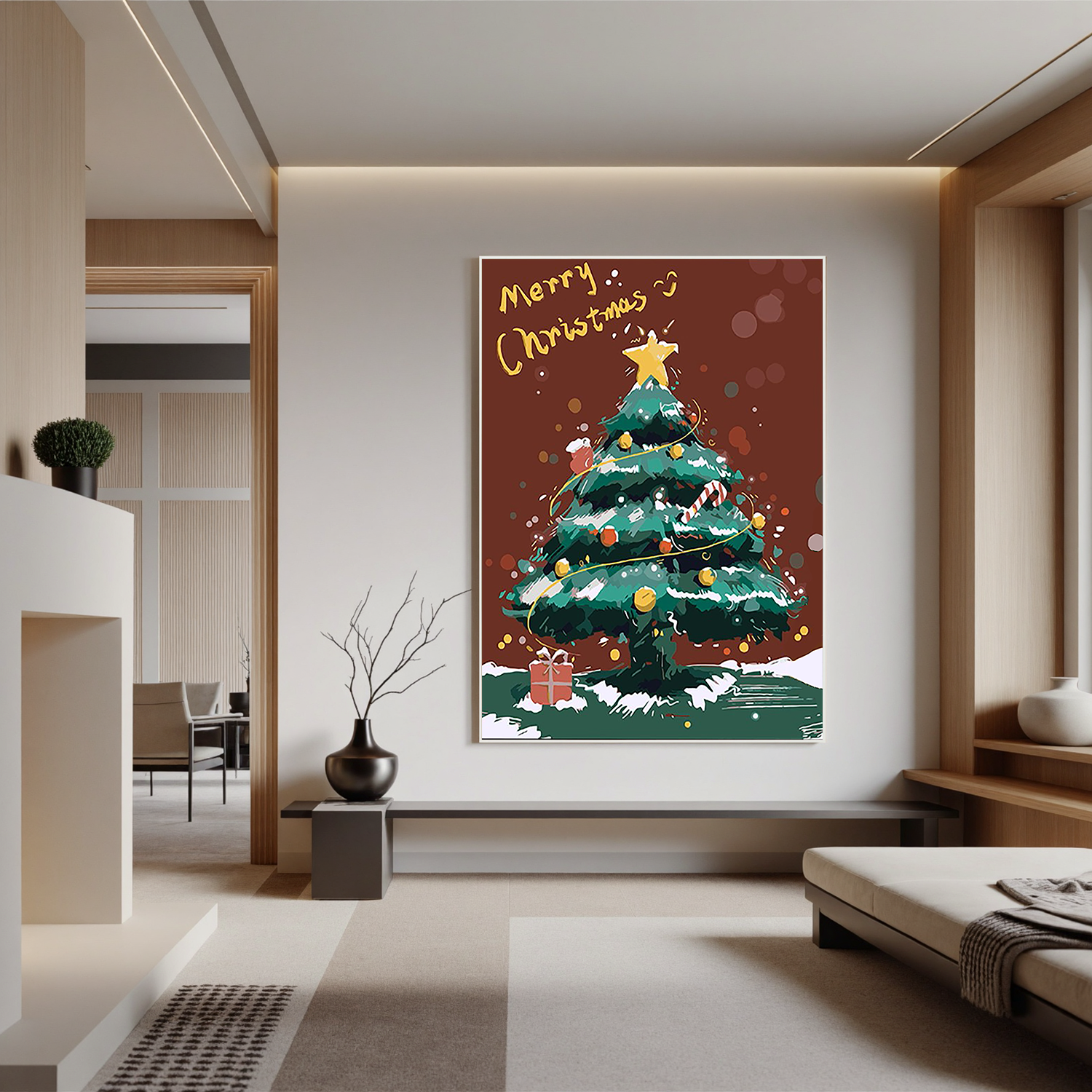 Flower & Tree Art #YK582