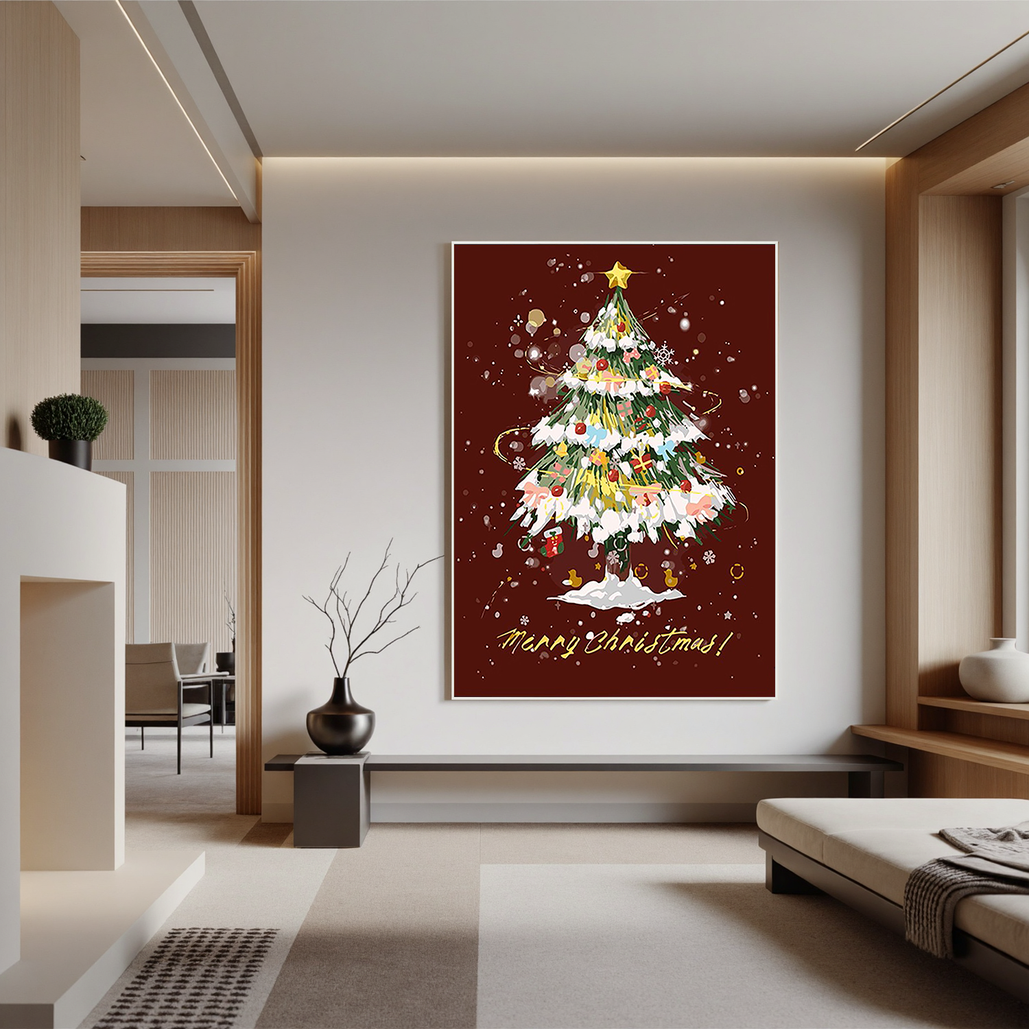 Flower & Tree Art #YK562