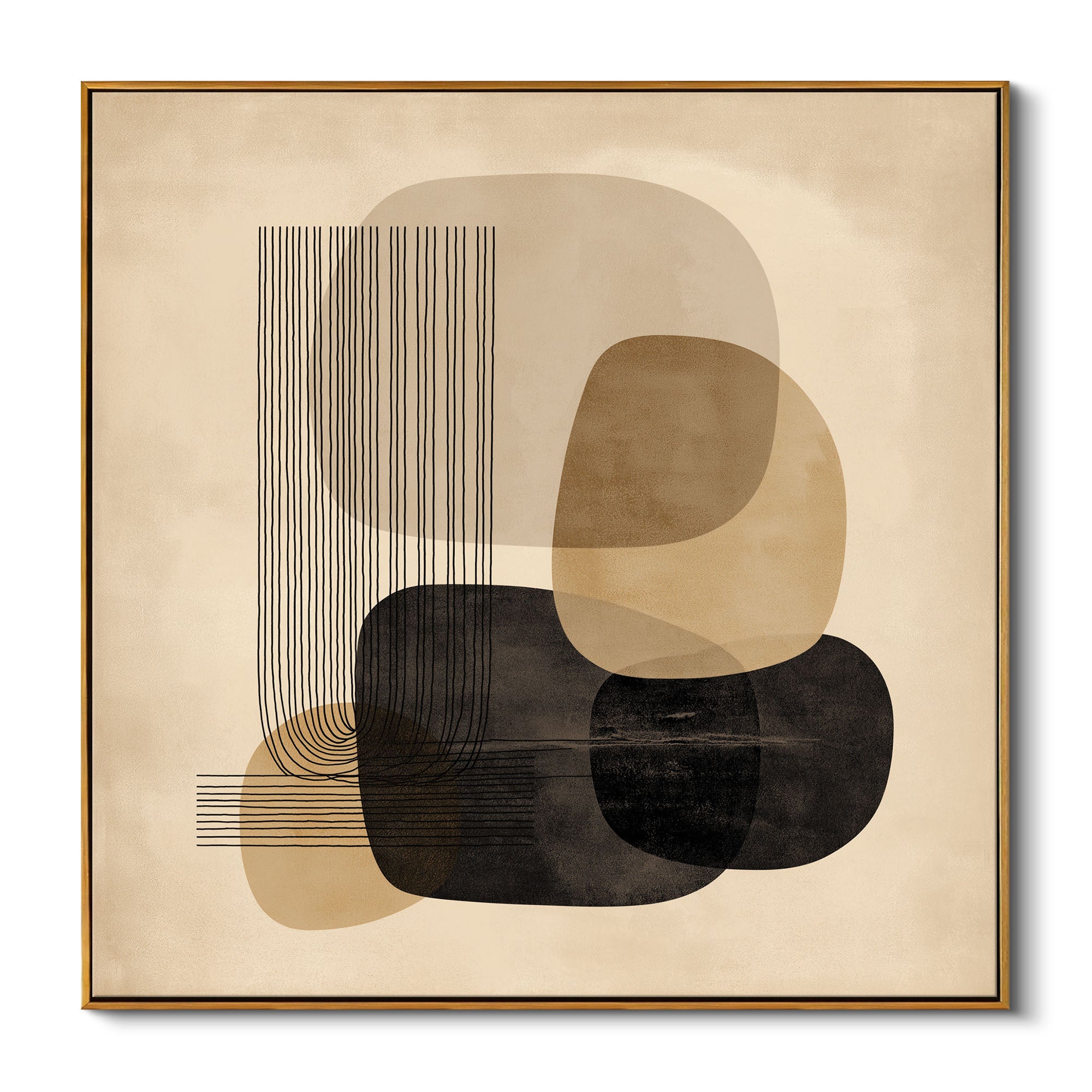 Abstract Canvas Art #YK015