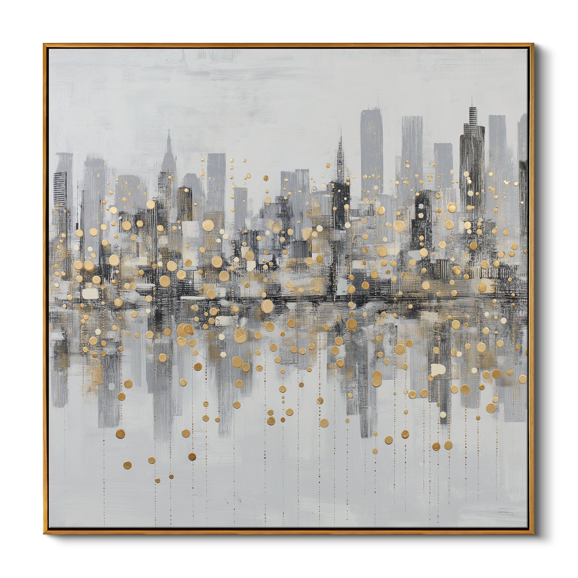 Abstract Canvas Art #YK005