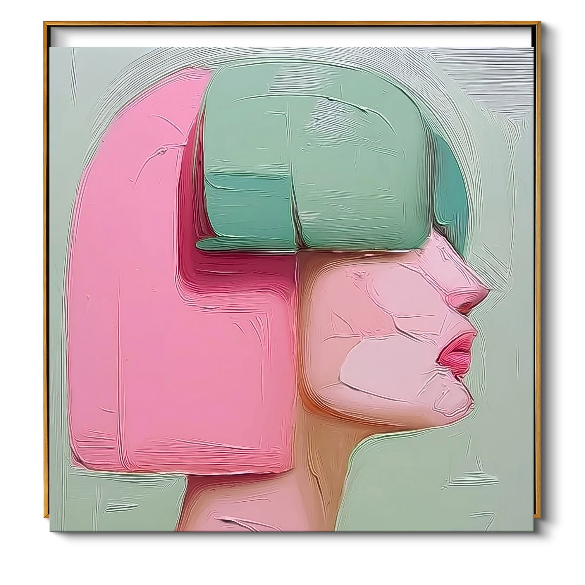 Plaster & Texture Art #YK061