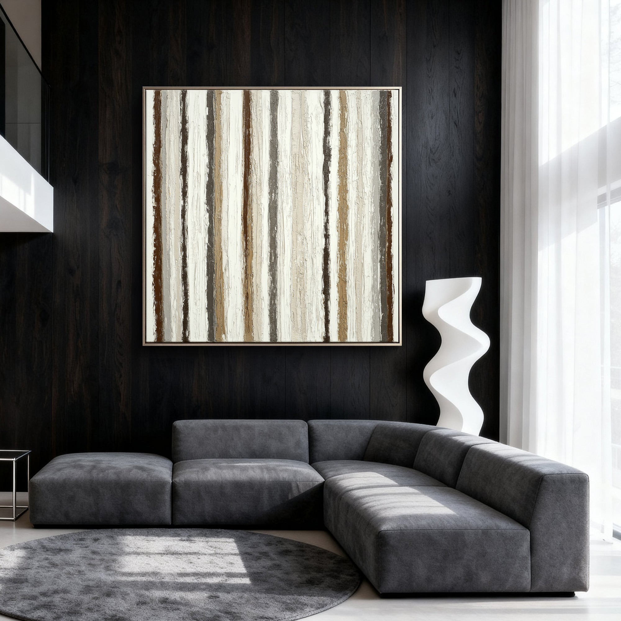 Abstract Canvas Art #YK004