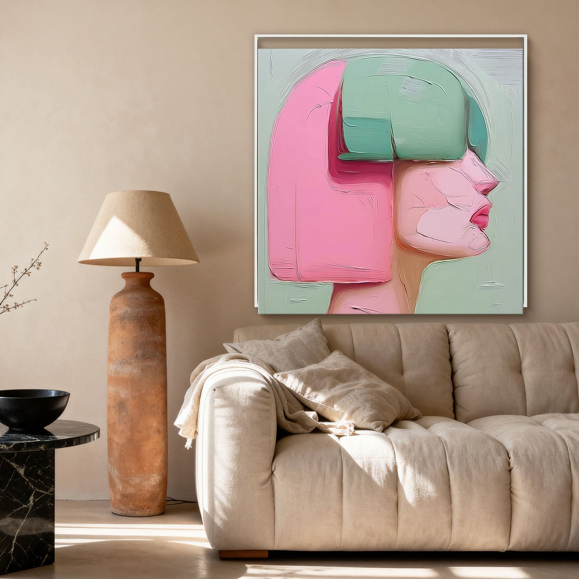 Plaster & Texture Art #YK061