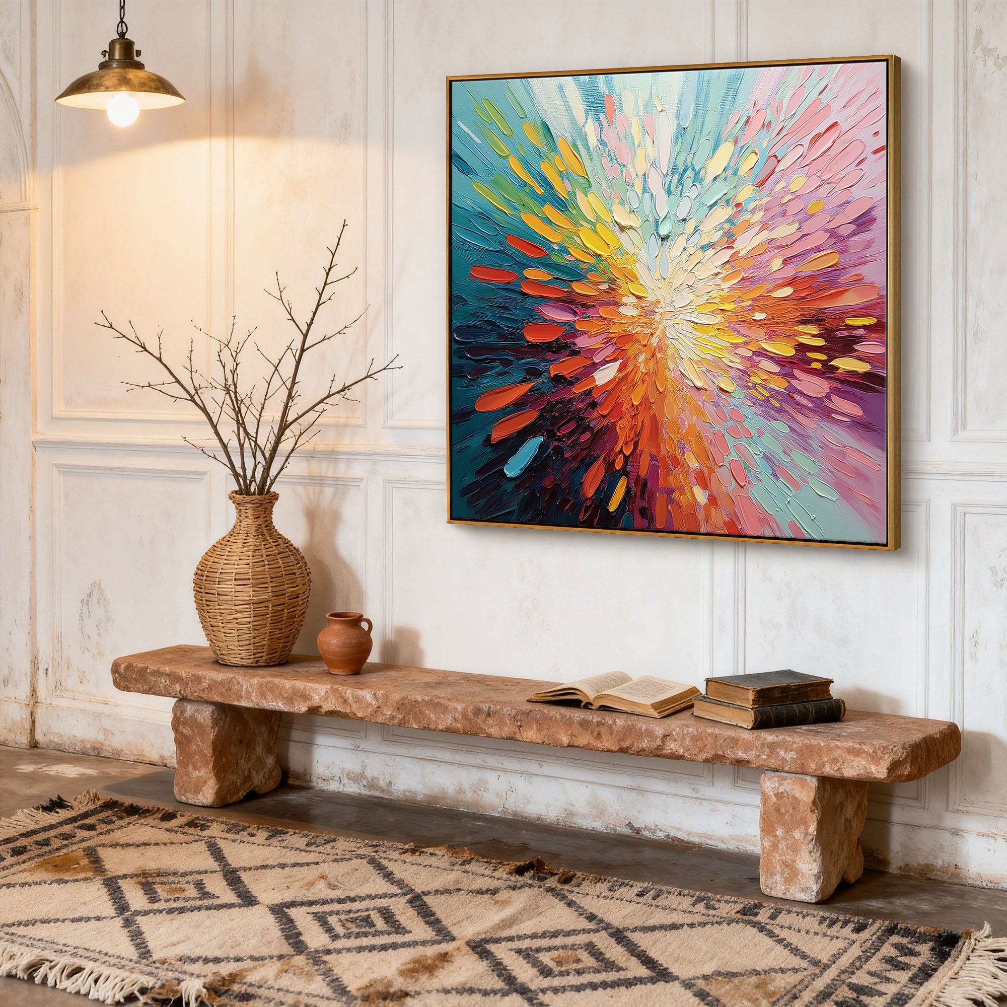 Plaster & Texture Art #YK064