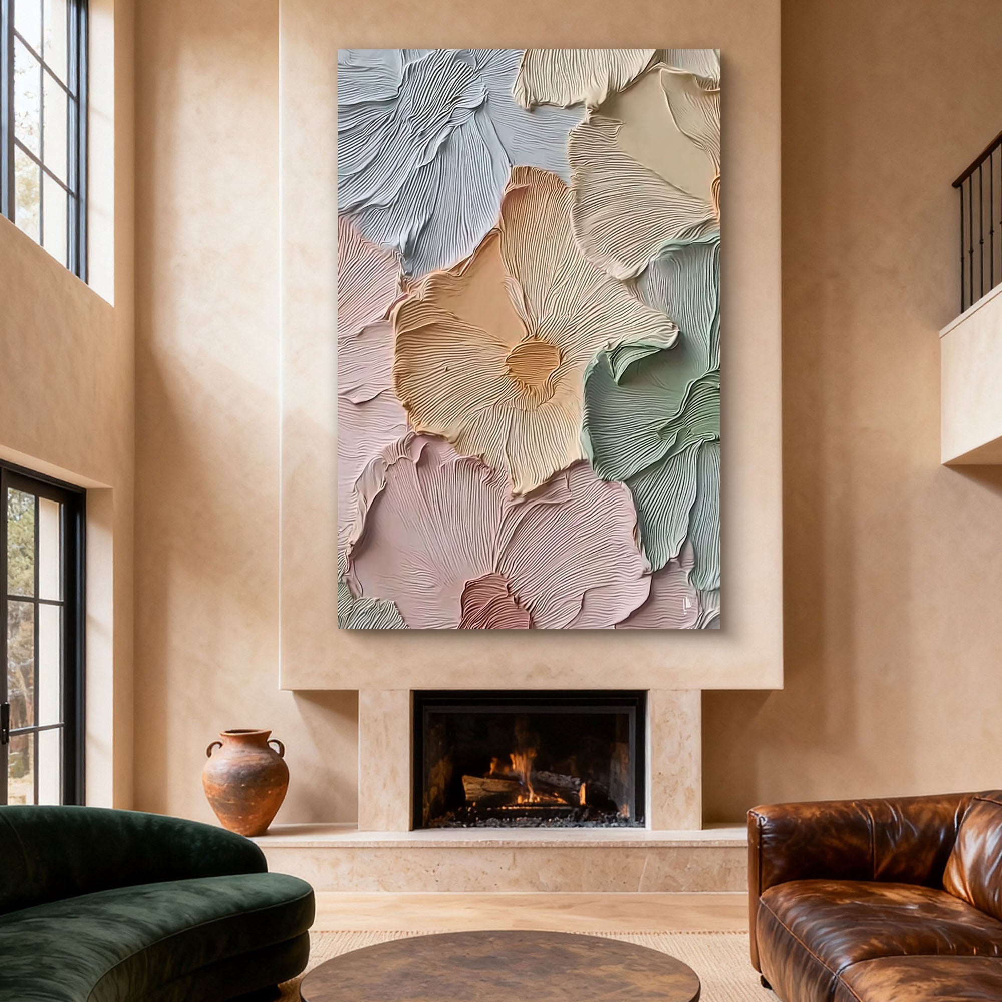 Plaster & Texture Art #YK424