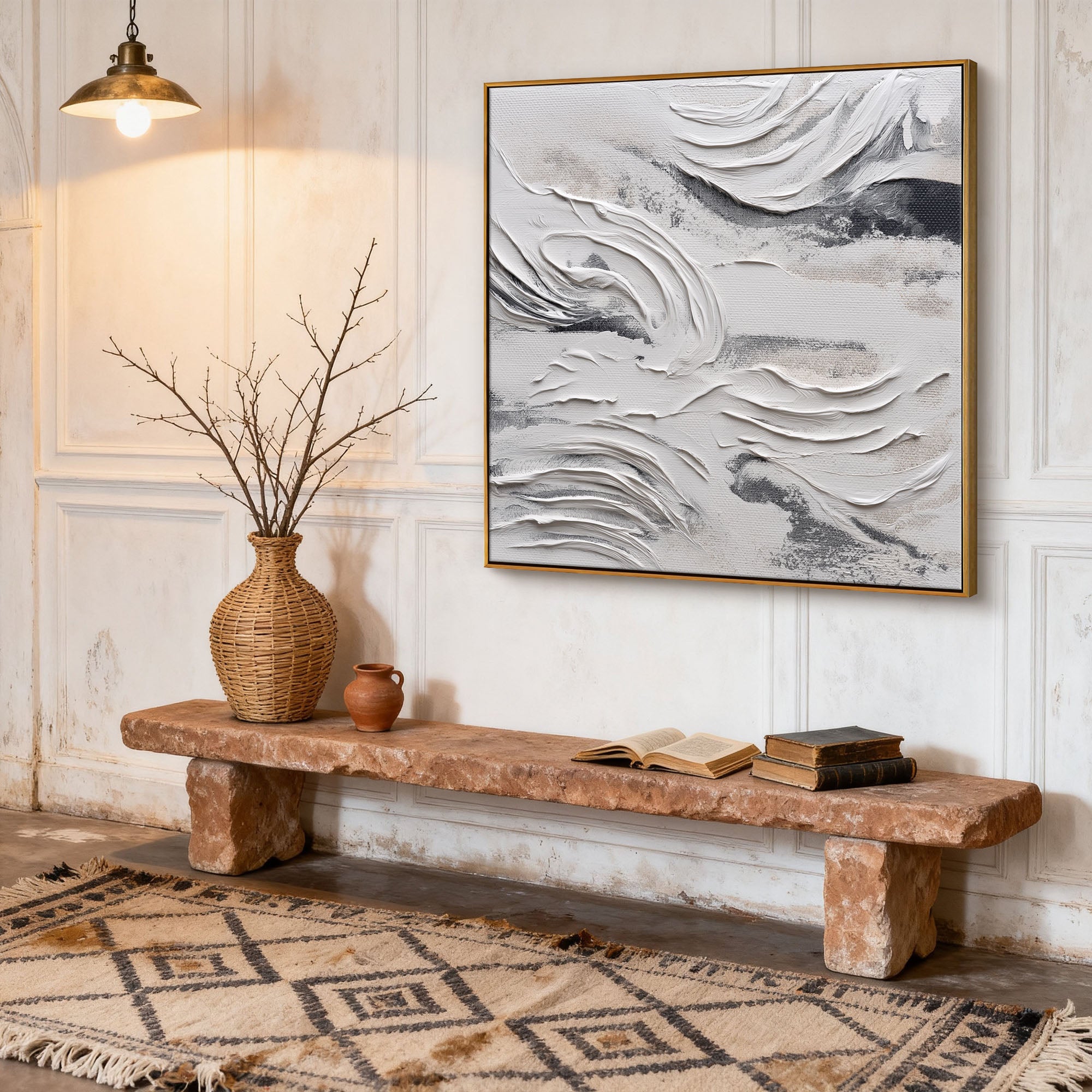 Plaster & Texture Art #YK352