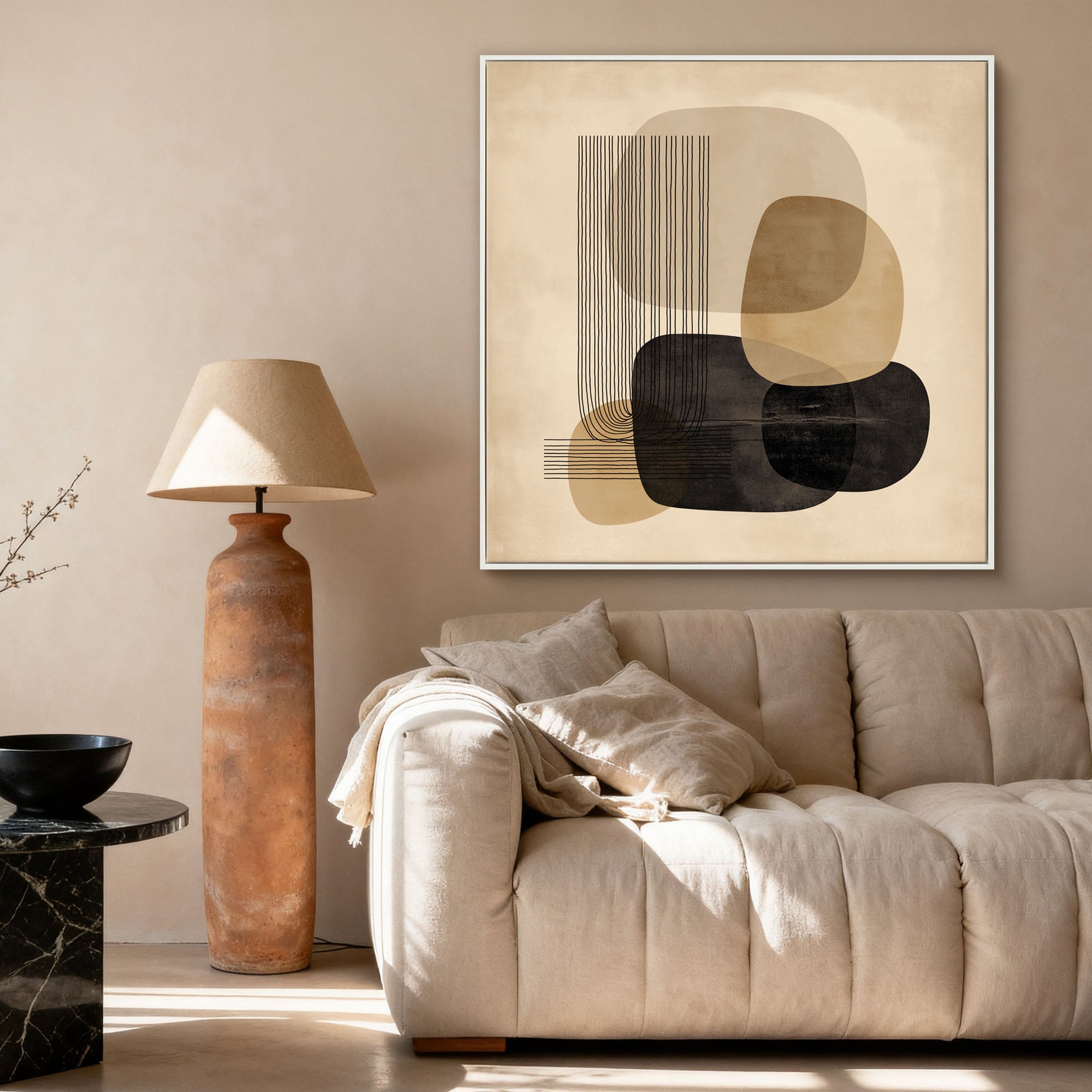 Abstract Canvas Art #YK015