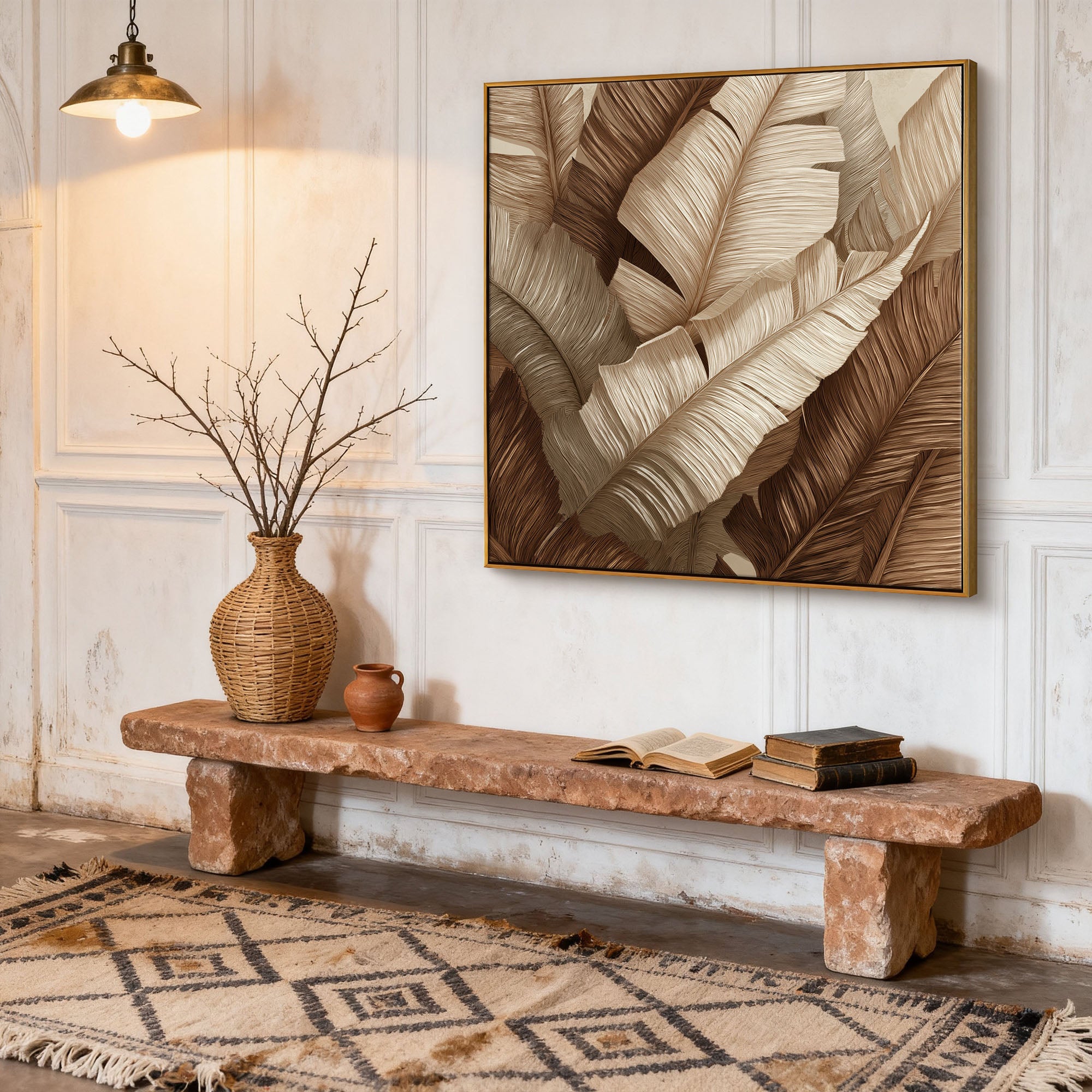 Contemporary Canvas Art #YK007