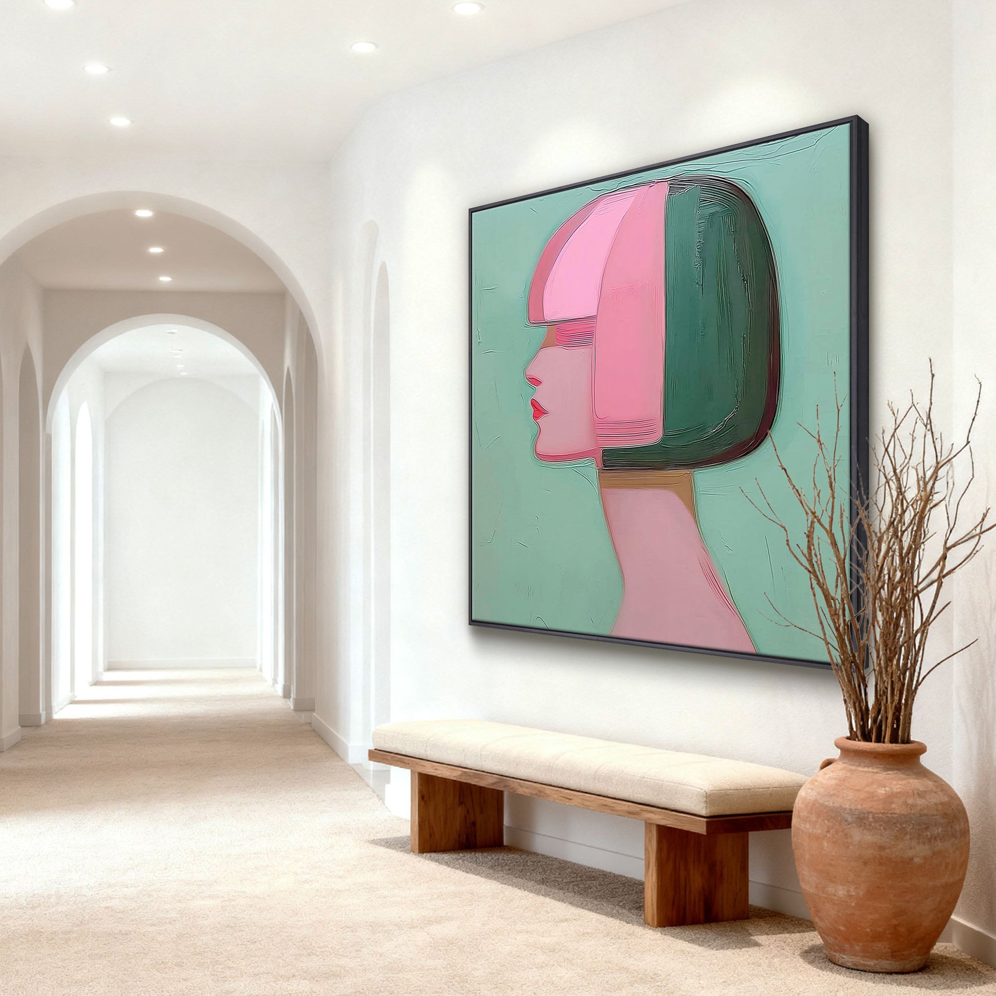 Plaster & Texture Art #YK062