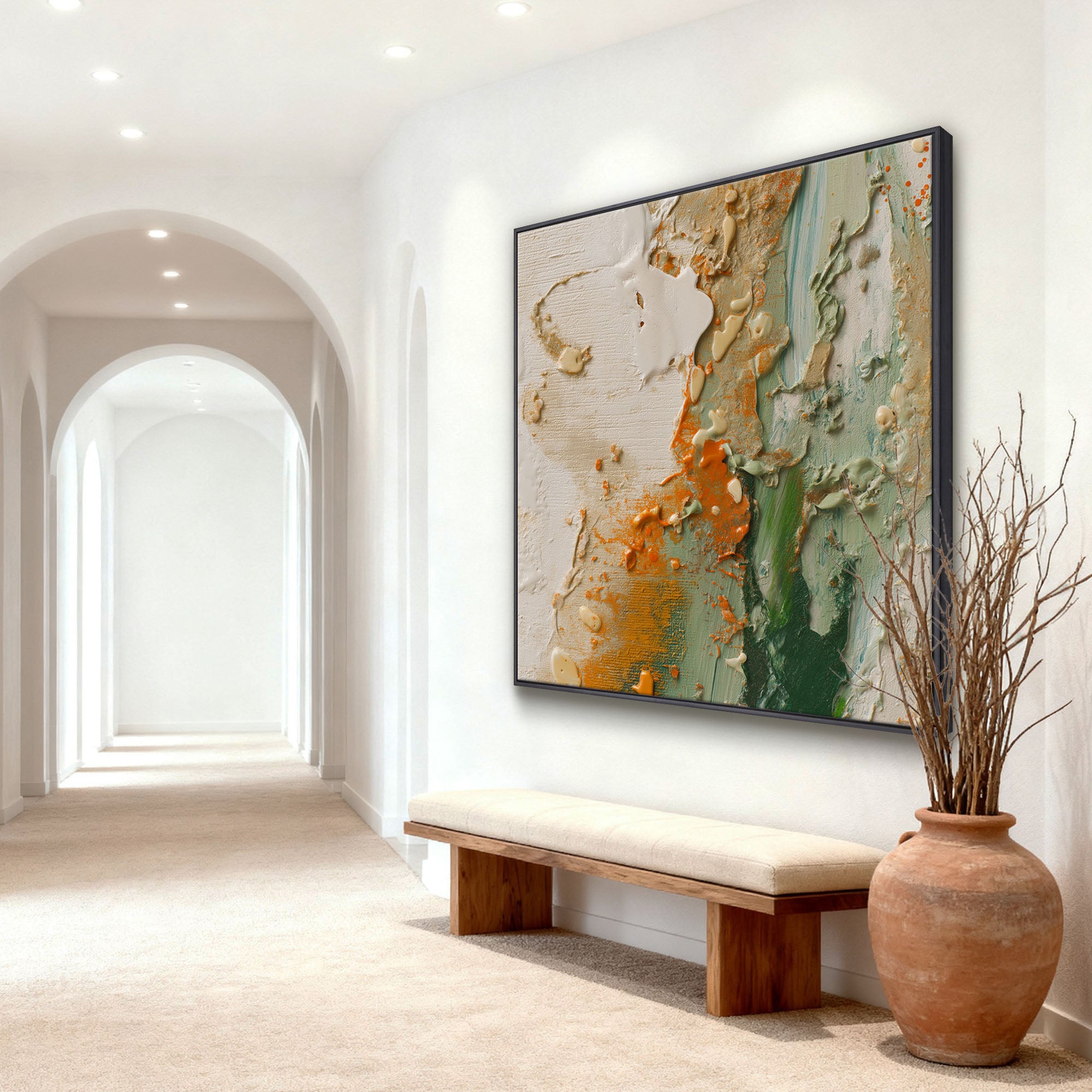 Plaster & Texture Art #YK129