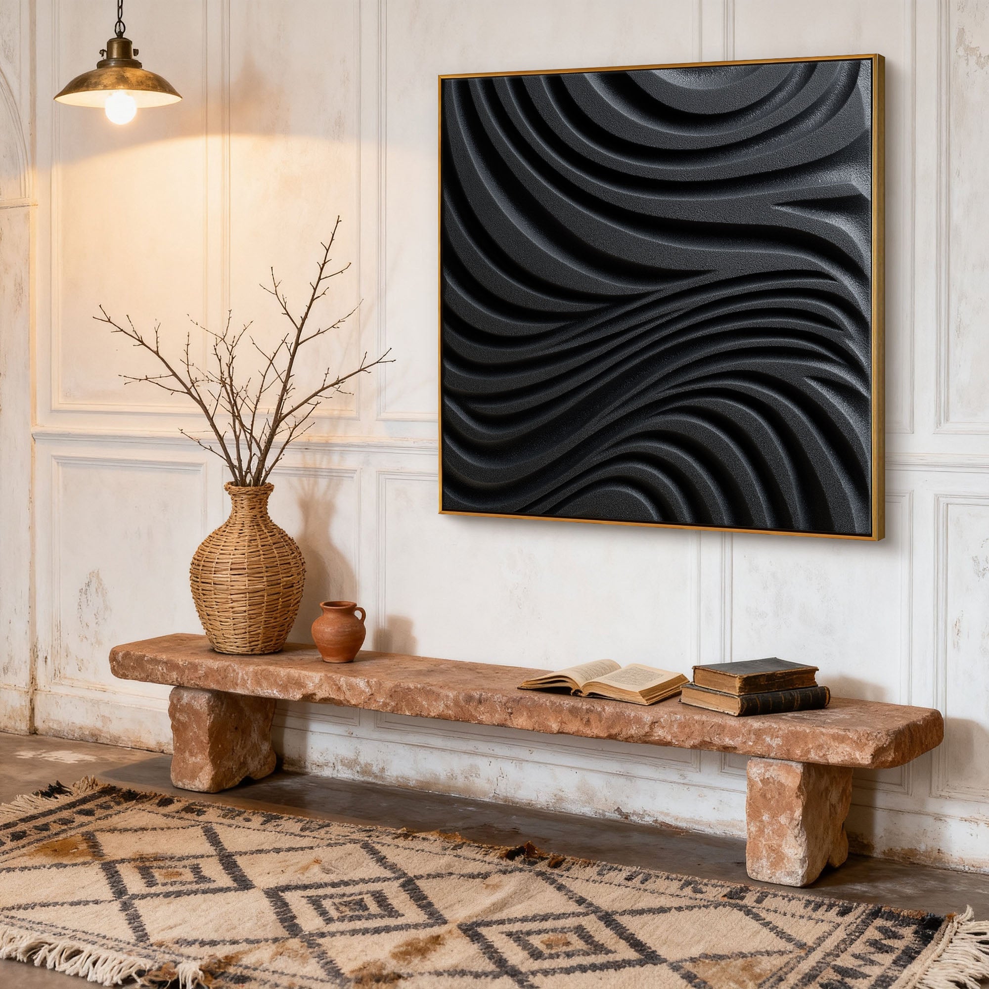 Plaster & Texture Art #YK078