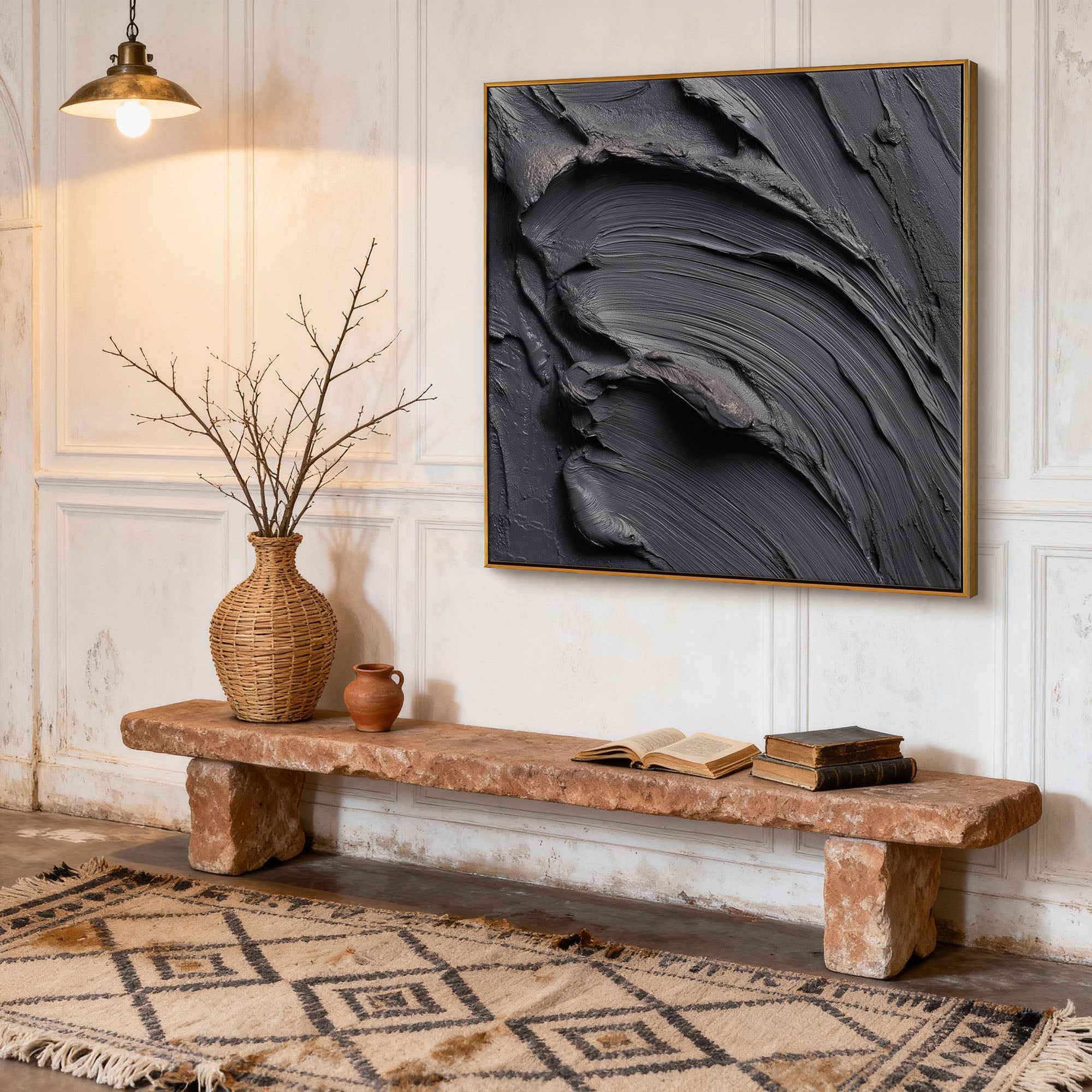 Plaster & Texture Art #YK263