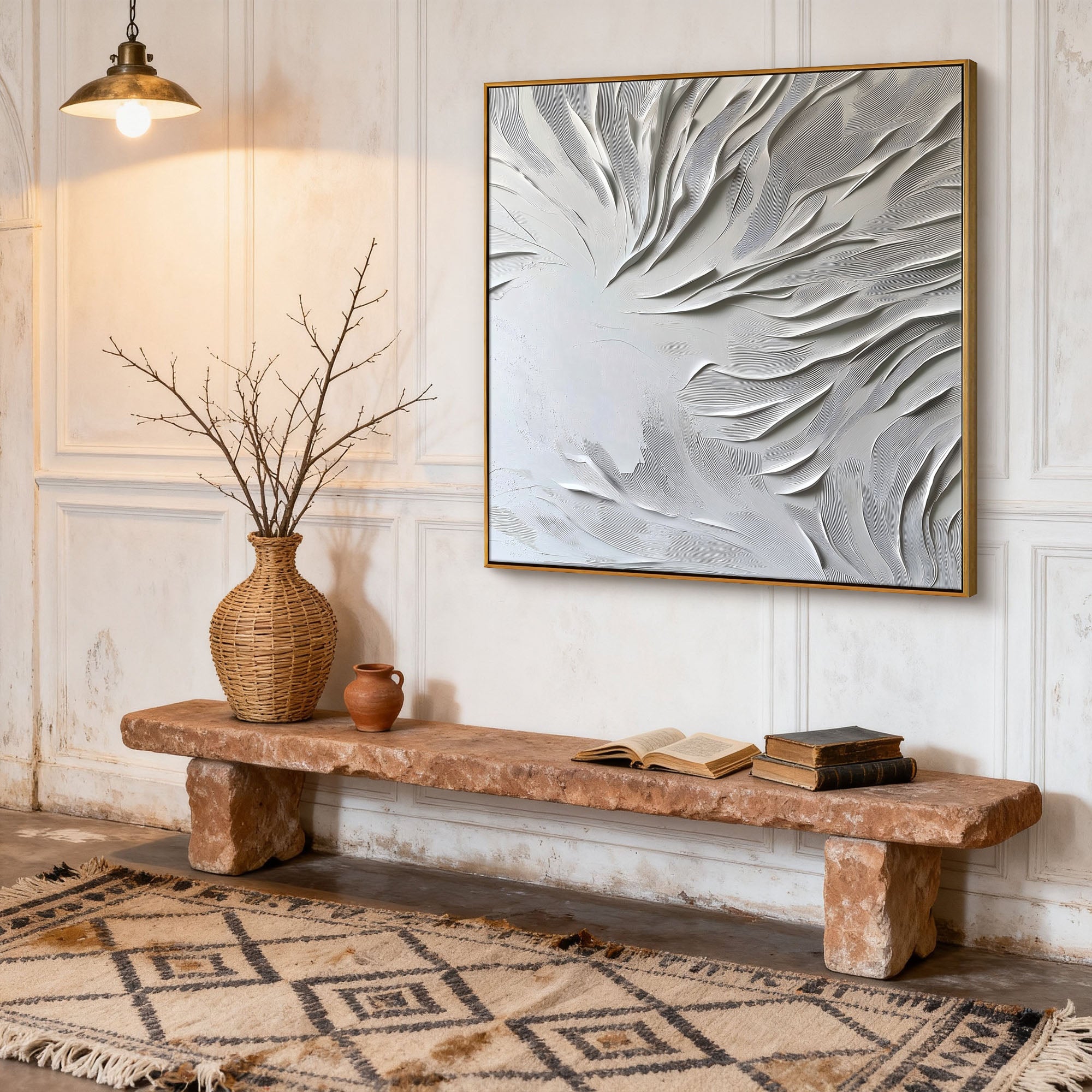 Plaster & Texture Art #YK059