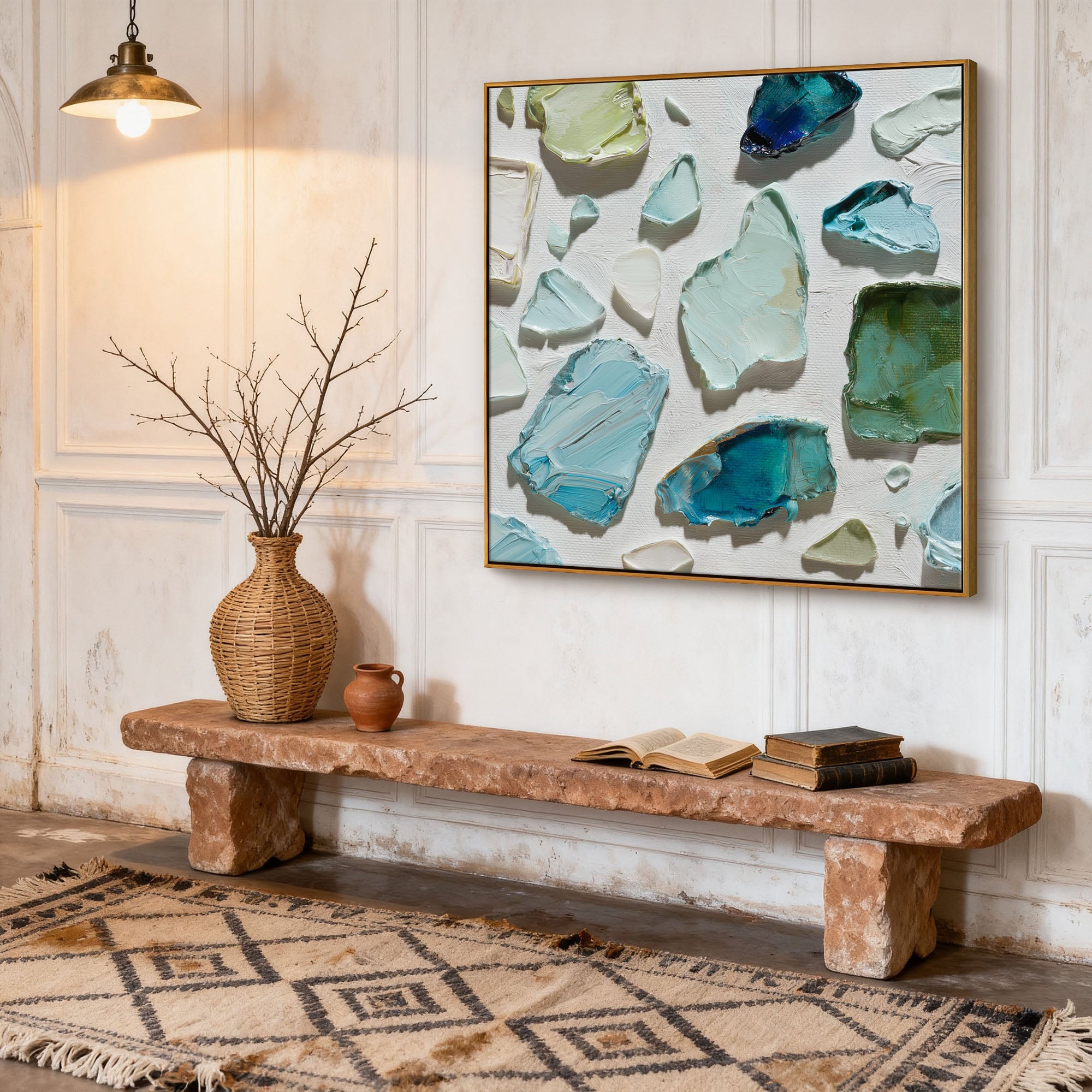 Plaster & Texture Art #YK036