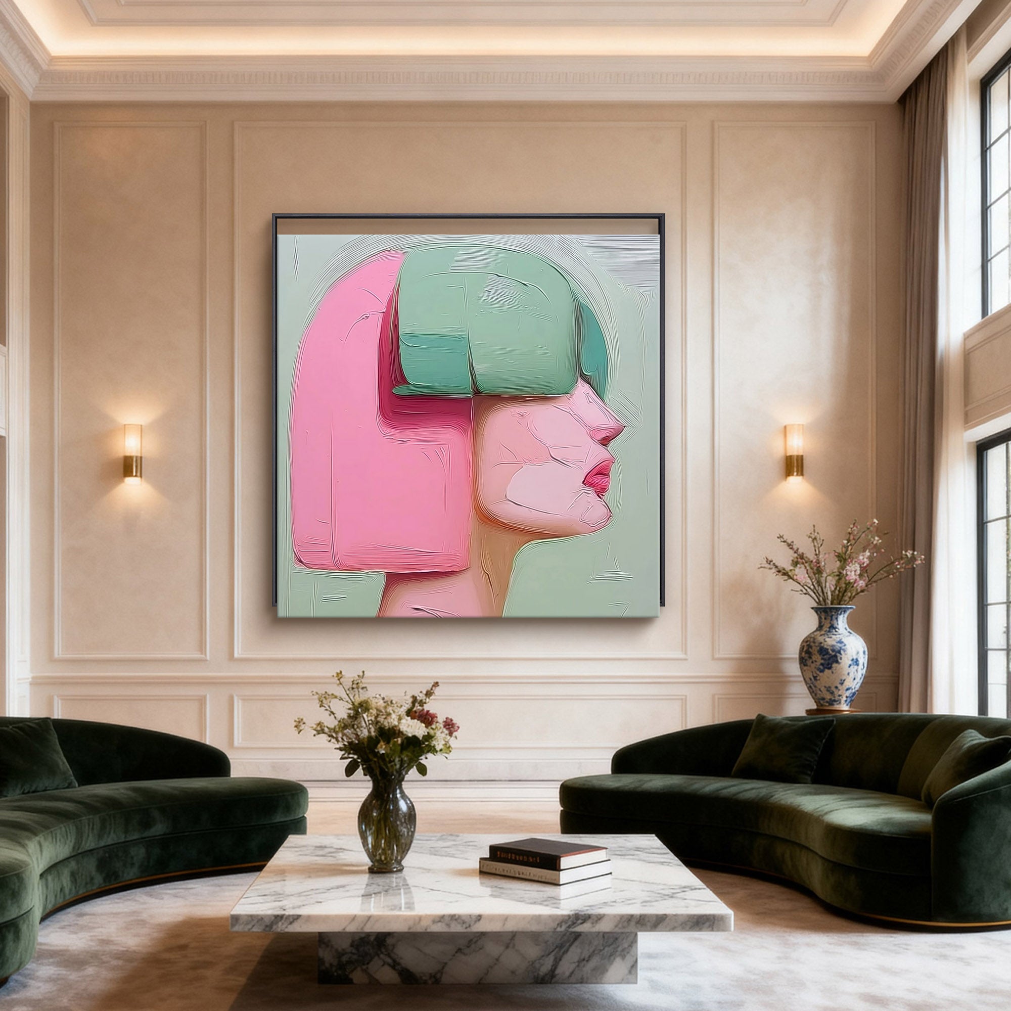 Plaster & Texture Art #YK061