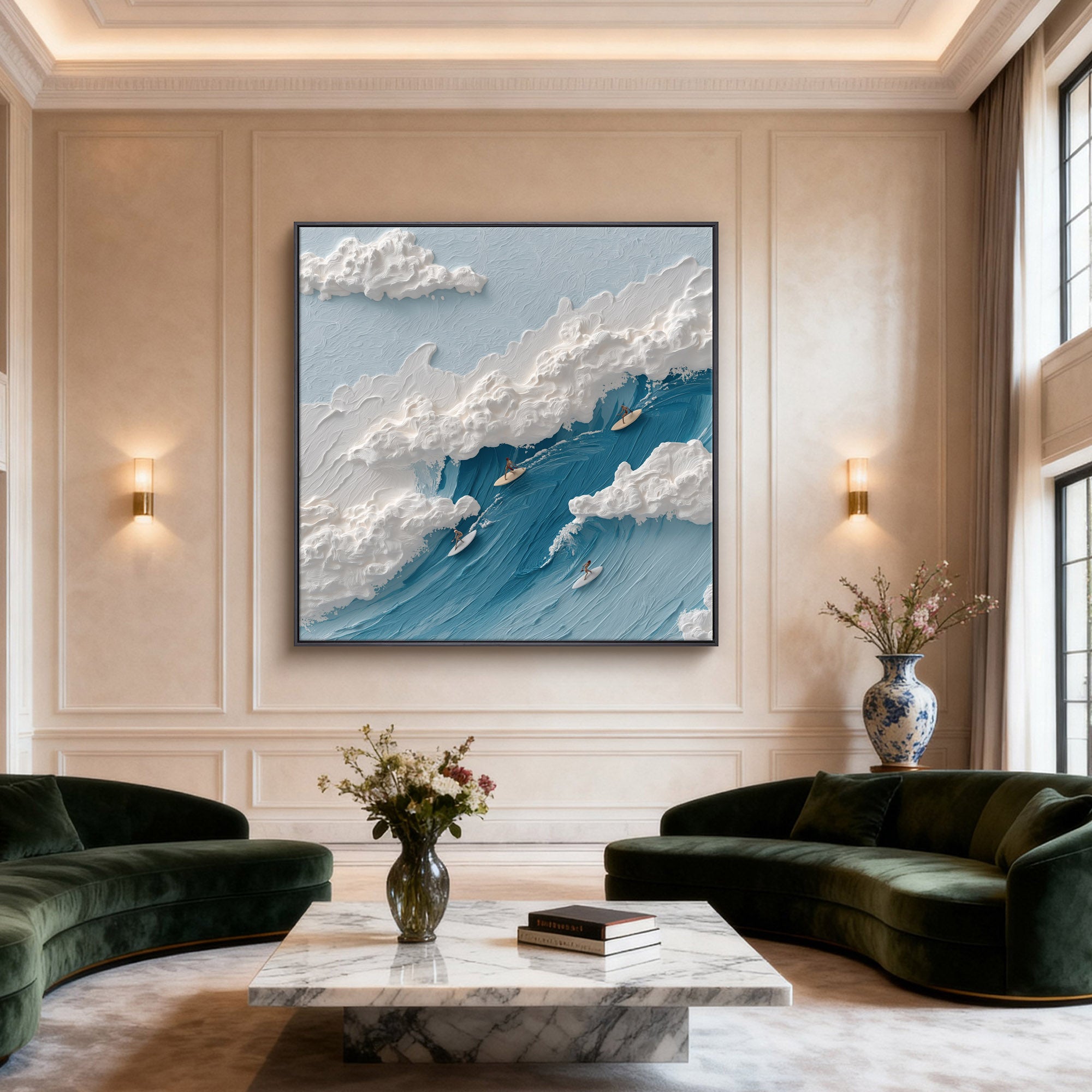 Plaster & Texture Art #YK336