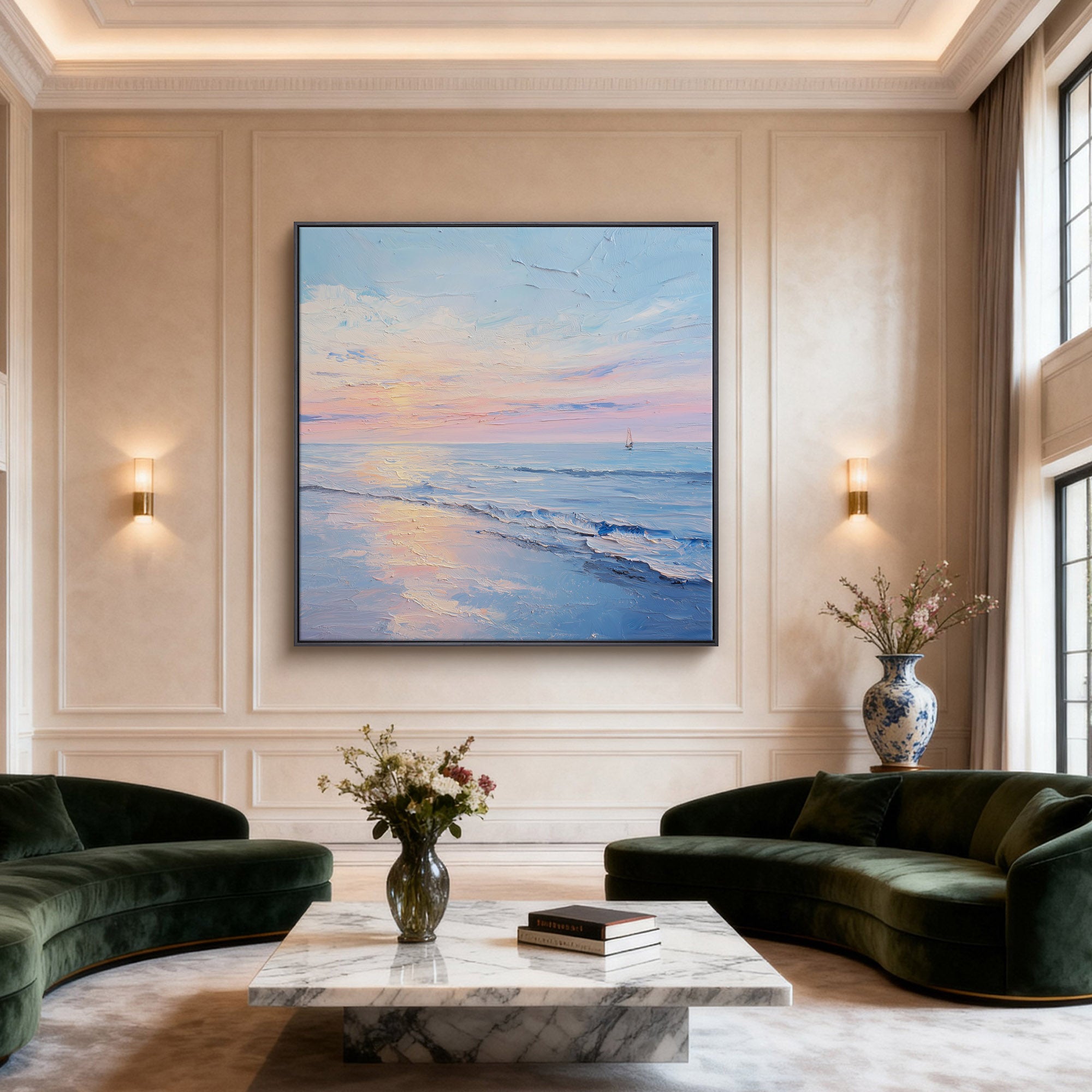 Ocean & Sky Art #YK089