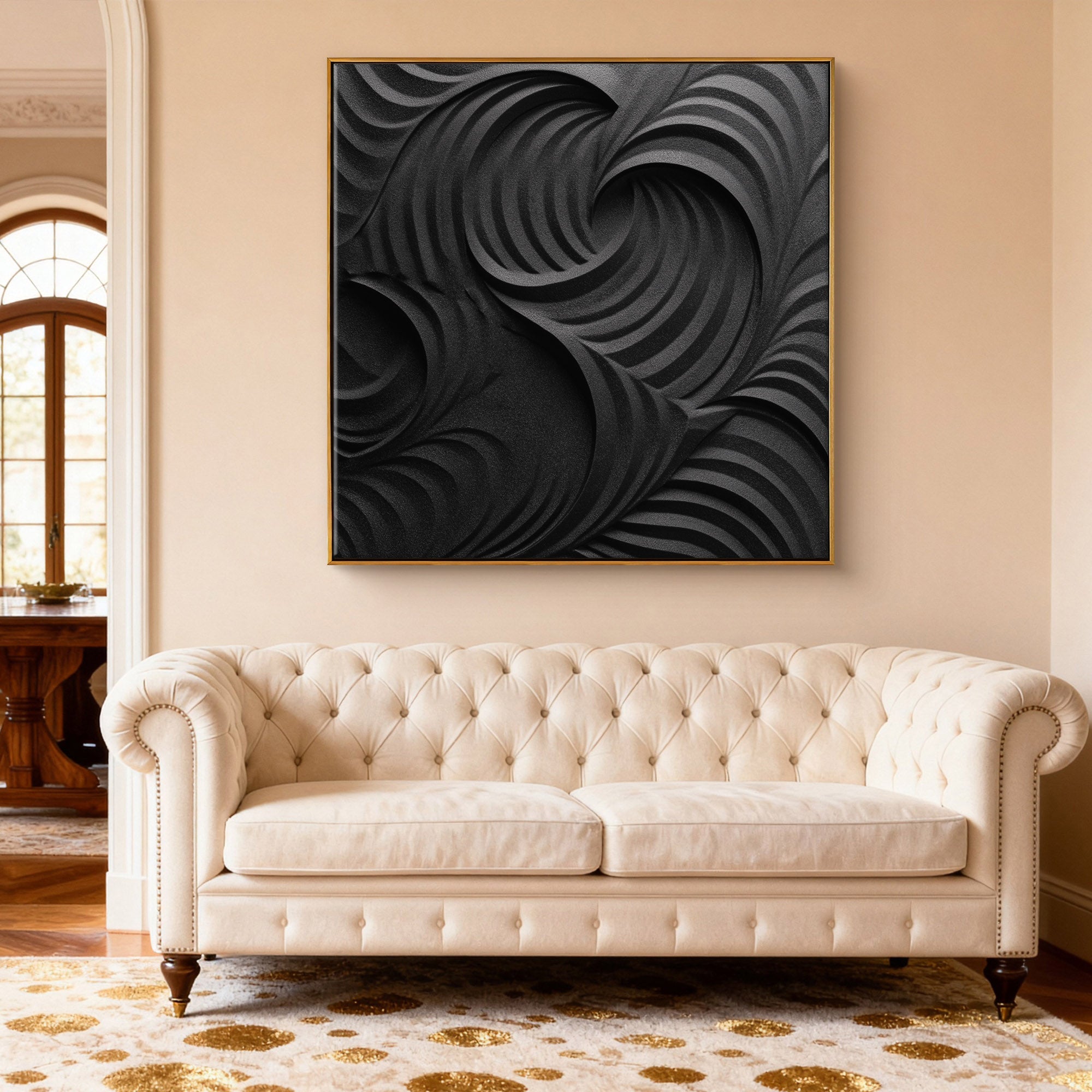 Plaster & Texture Art #YK079