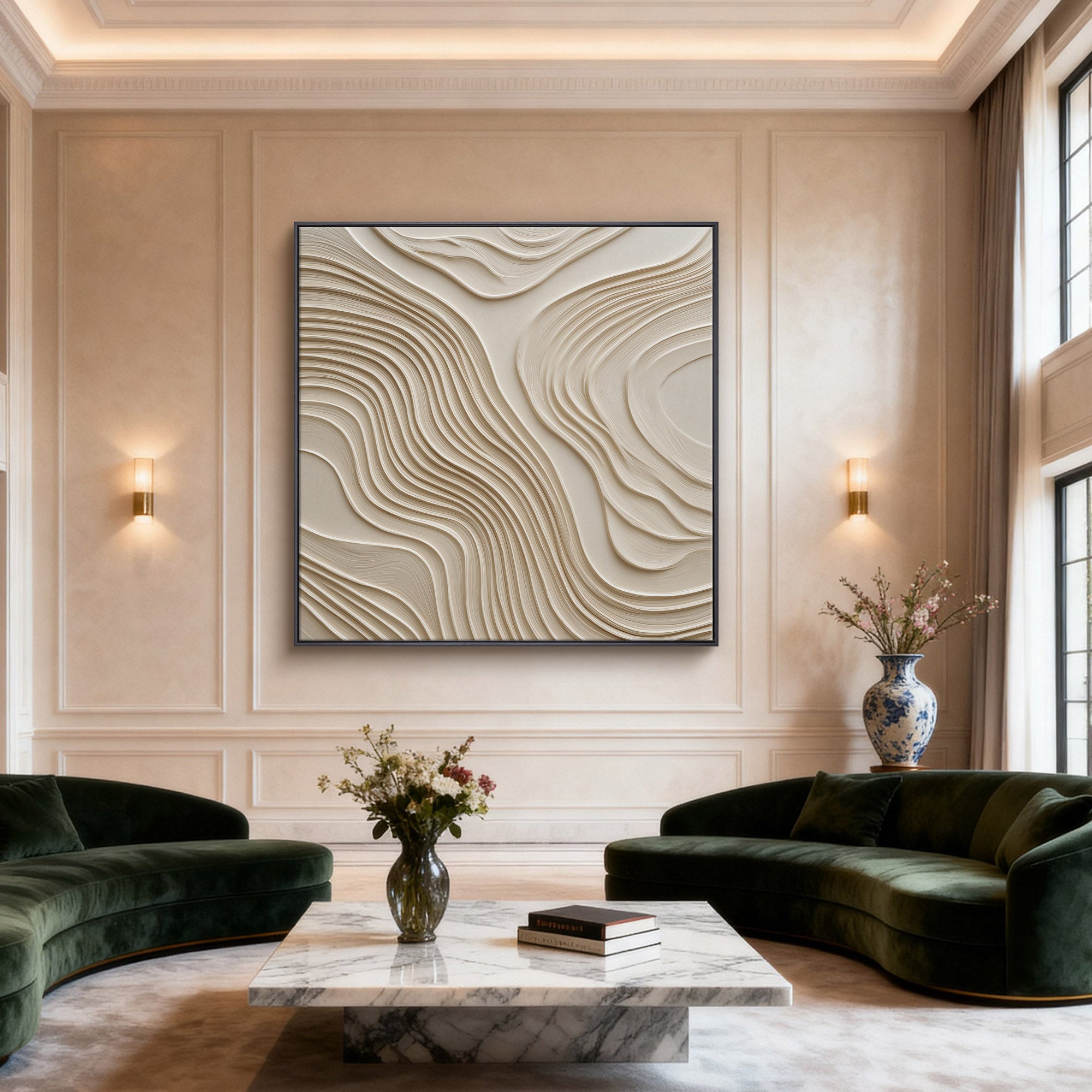 Plaster & Texture Art #YK321