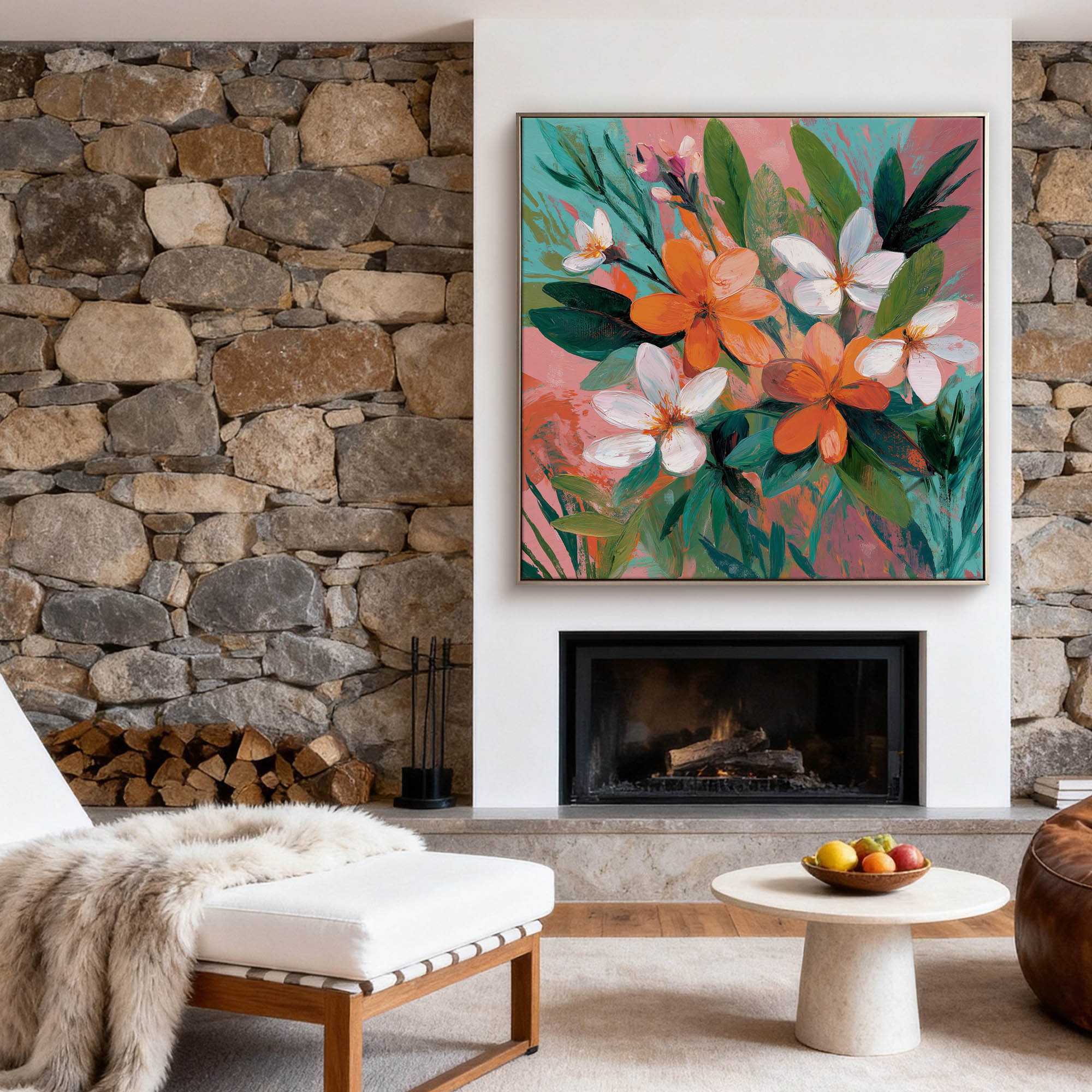 Flower & Tree Art #YK044