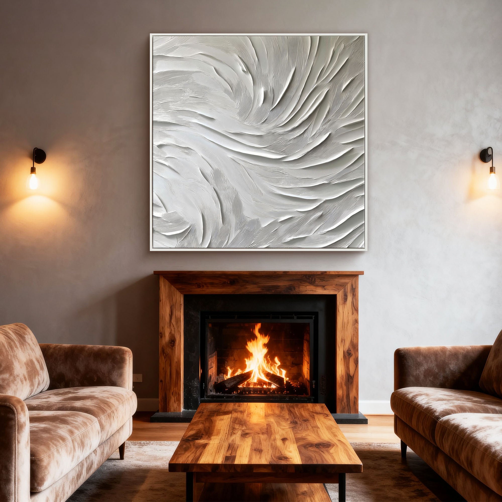 Plaster & Texture Art #YK058