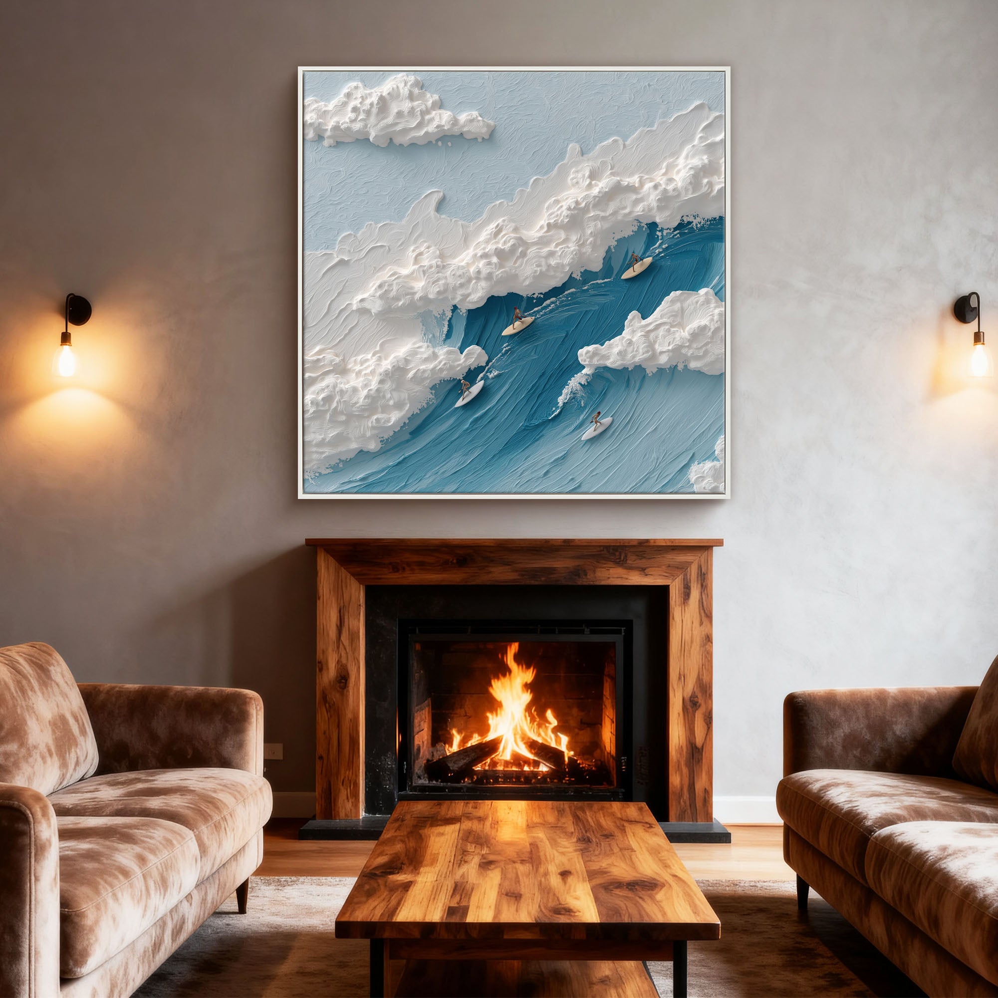 Plaster & Texture Art #YK336