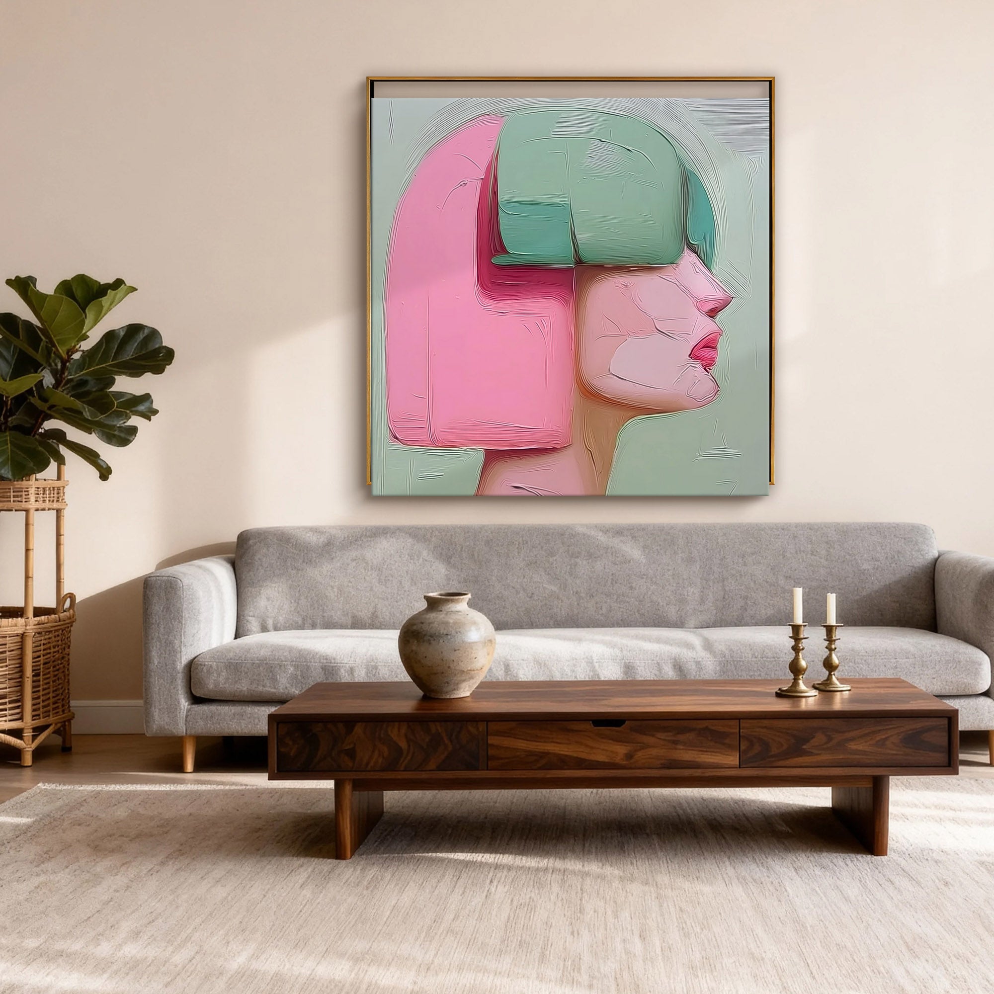 Plaster & Texture Art #YK061