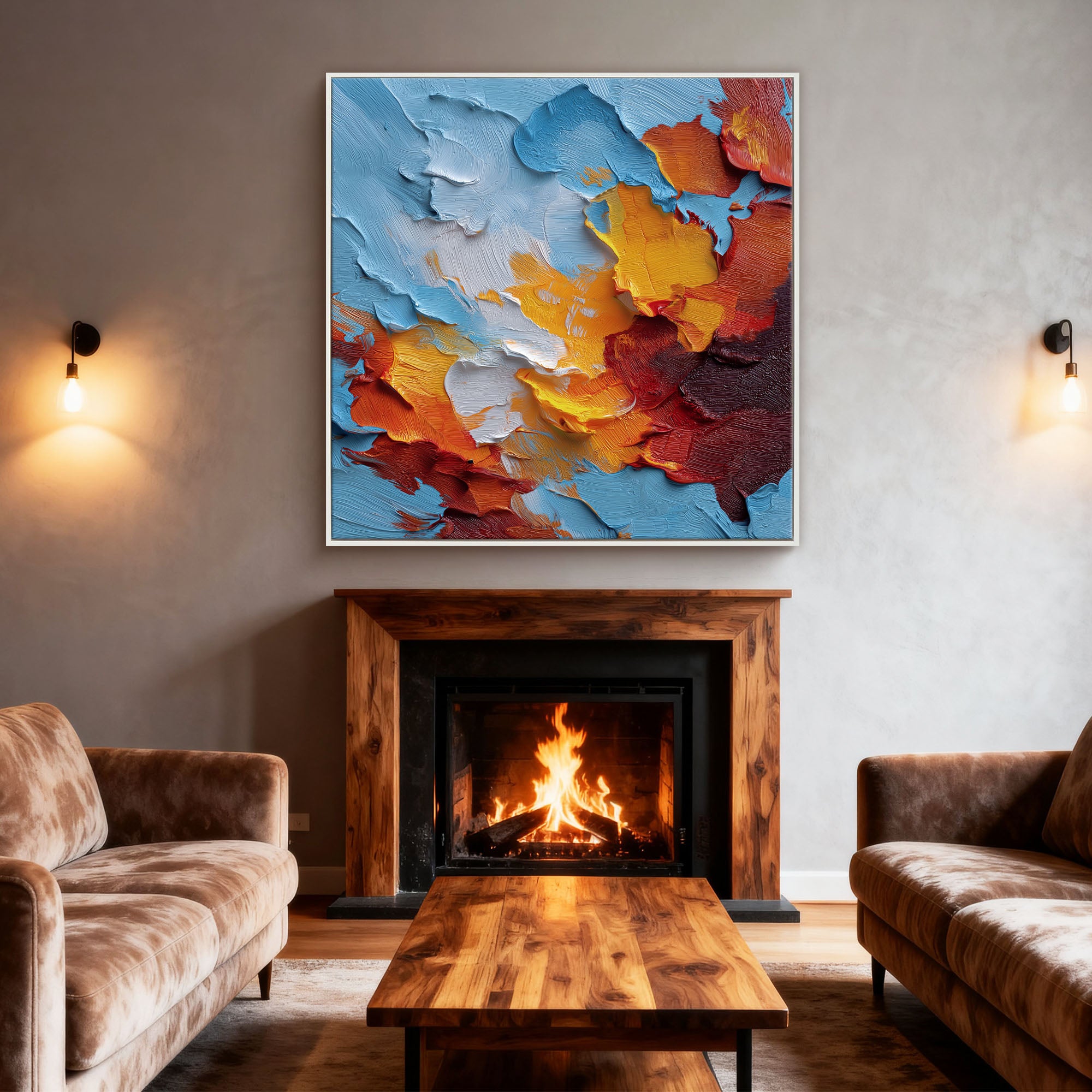 Plaster & Texture Art #YK262