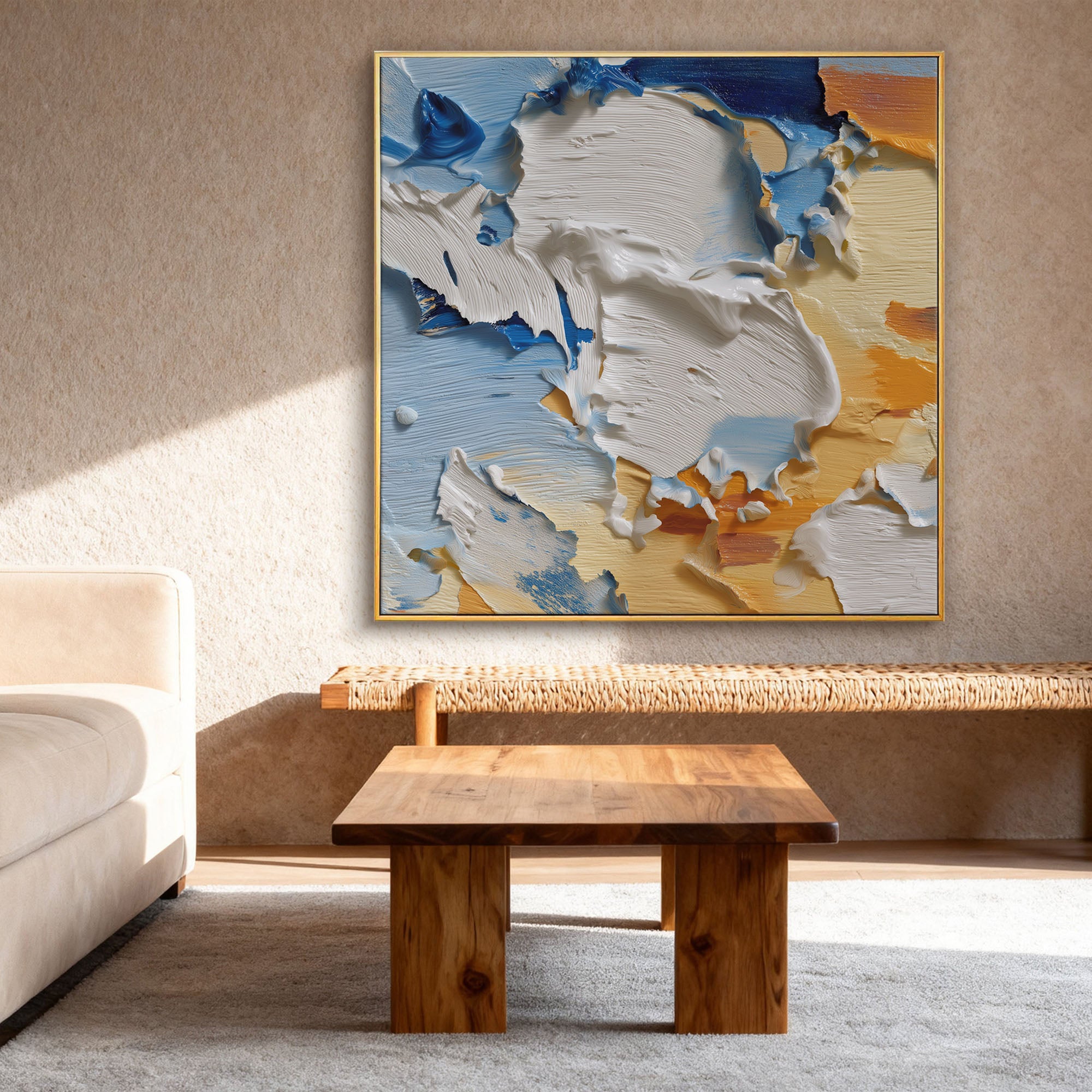 Abstract Canvas Art #YK011