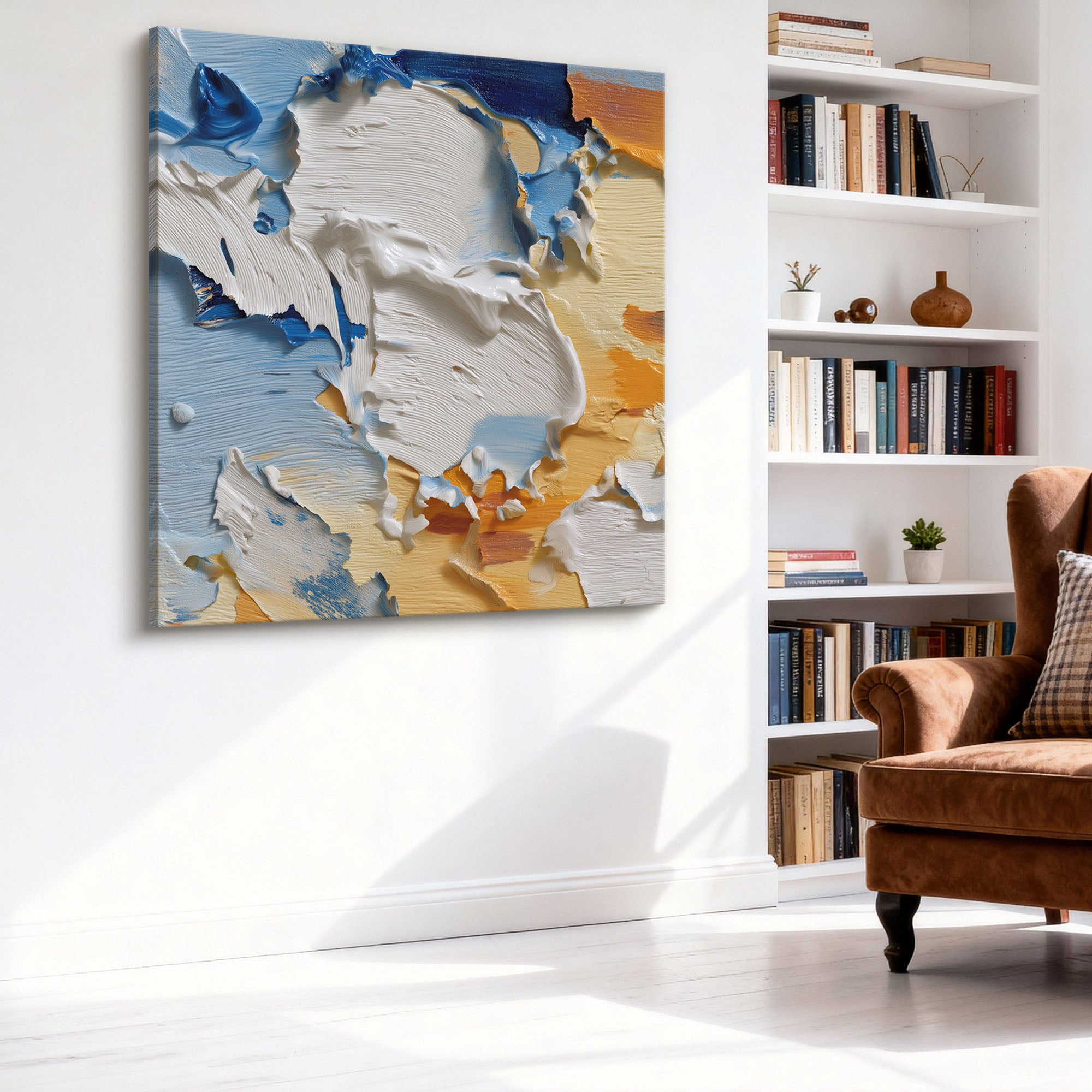 Abstract Canvas Art #YK011