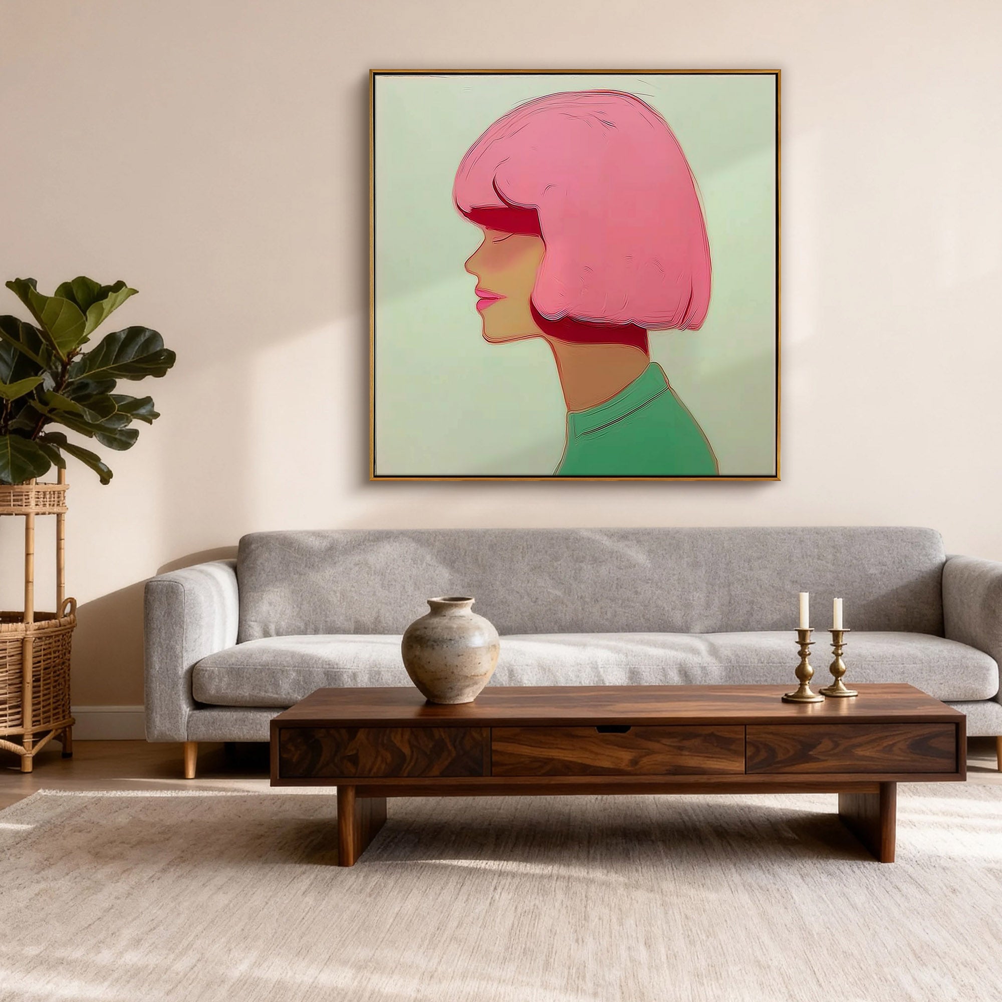 Plaster & Texture Art #YK054