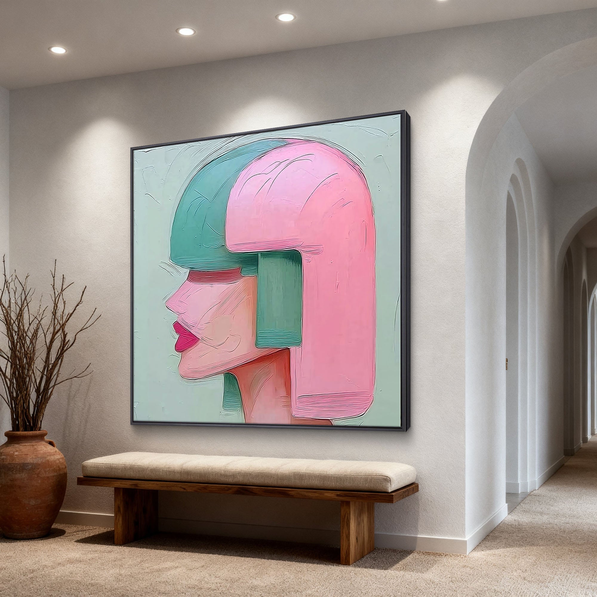 Plaster & Texture Art #YK198