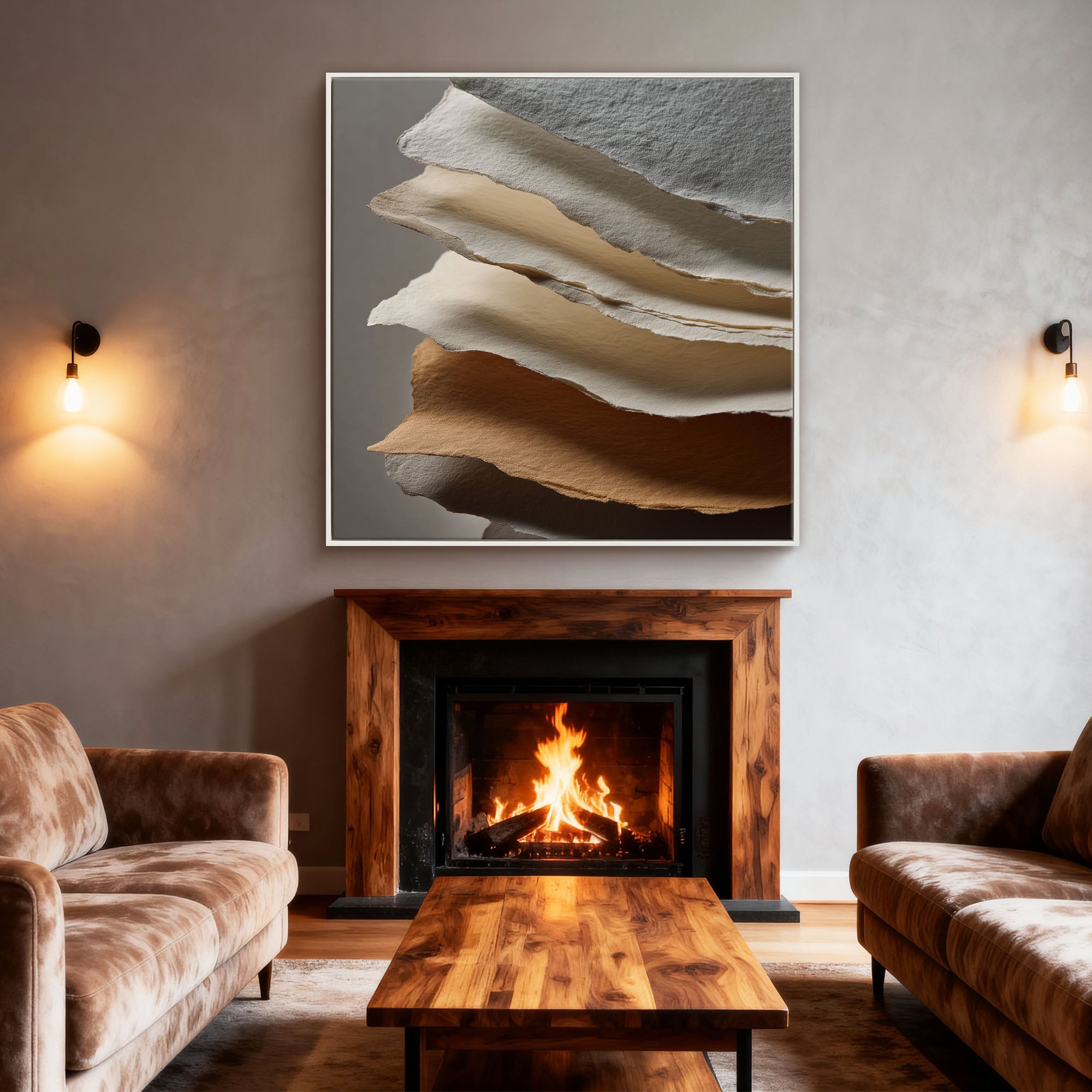 Plaster & Texture Art #YK097