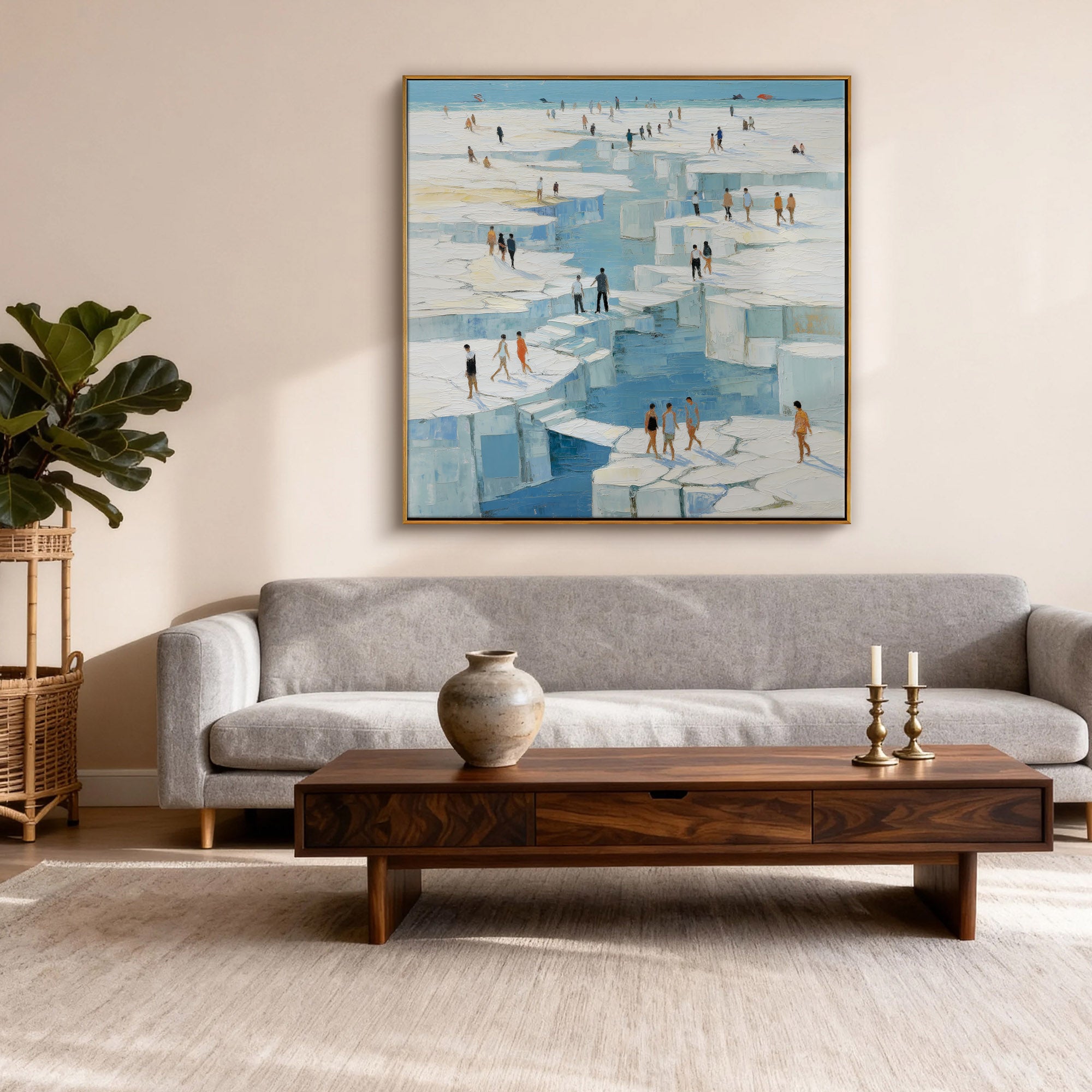 Plaster & Texture Art #YK217