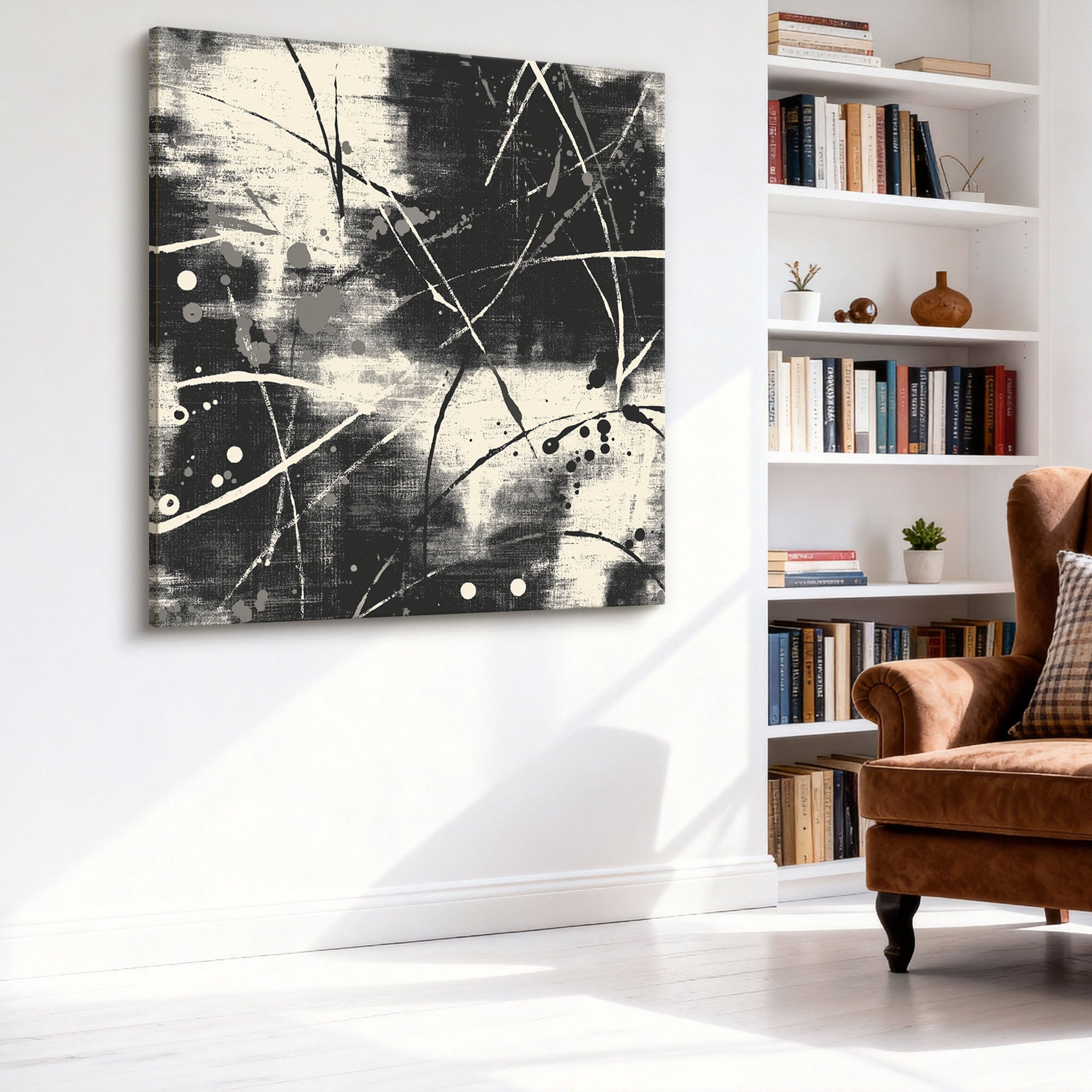Abstract Canvas Art #YK023