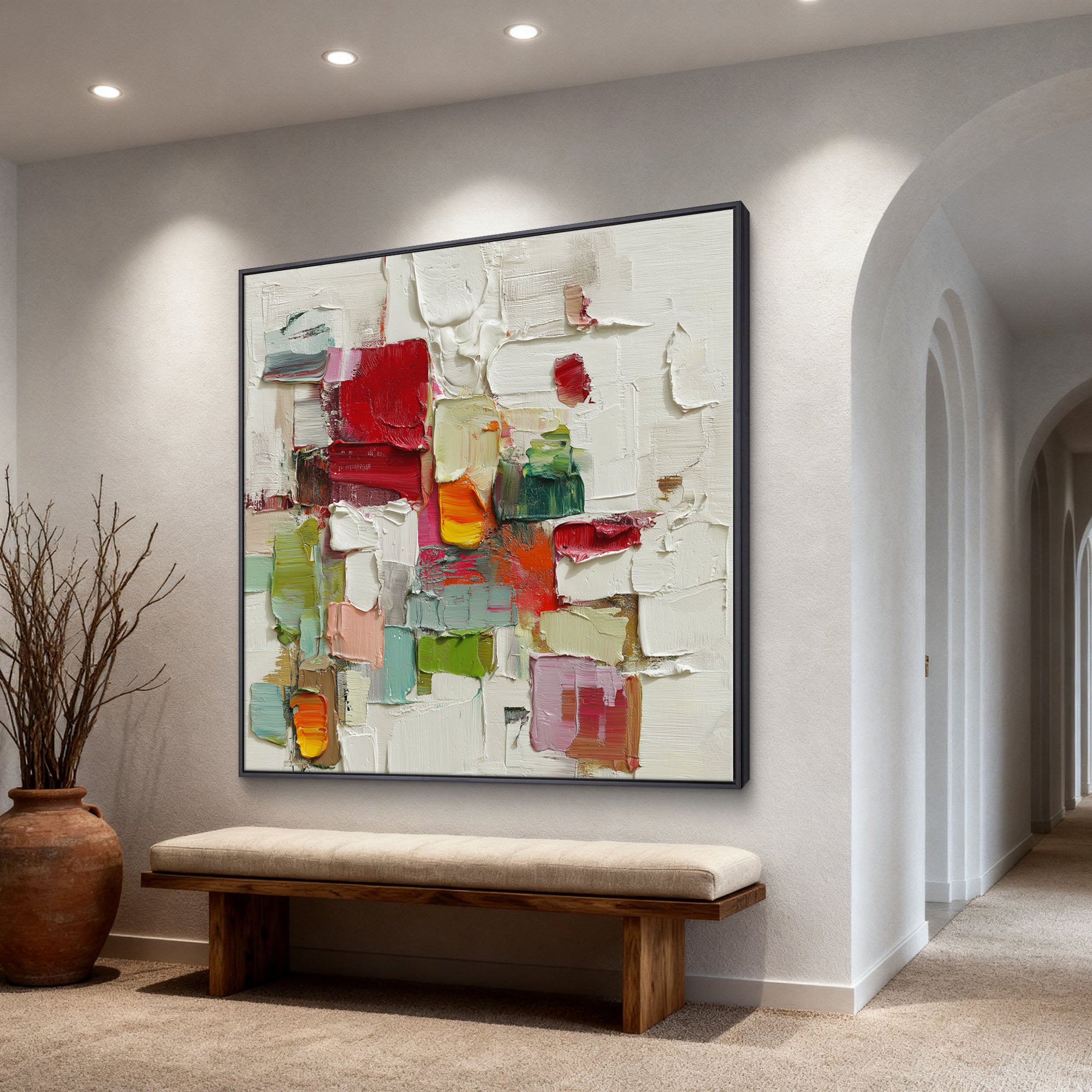 Plaster & Texture Art #YK040