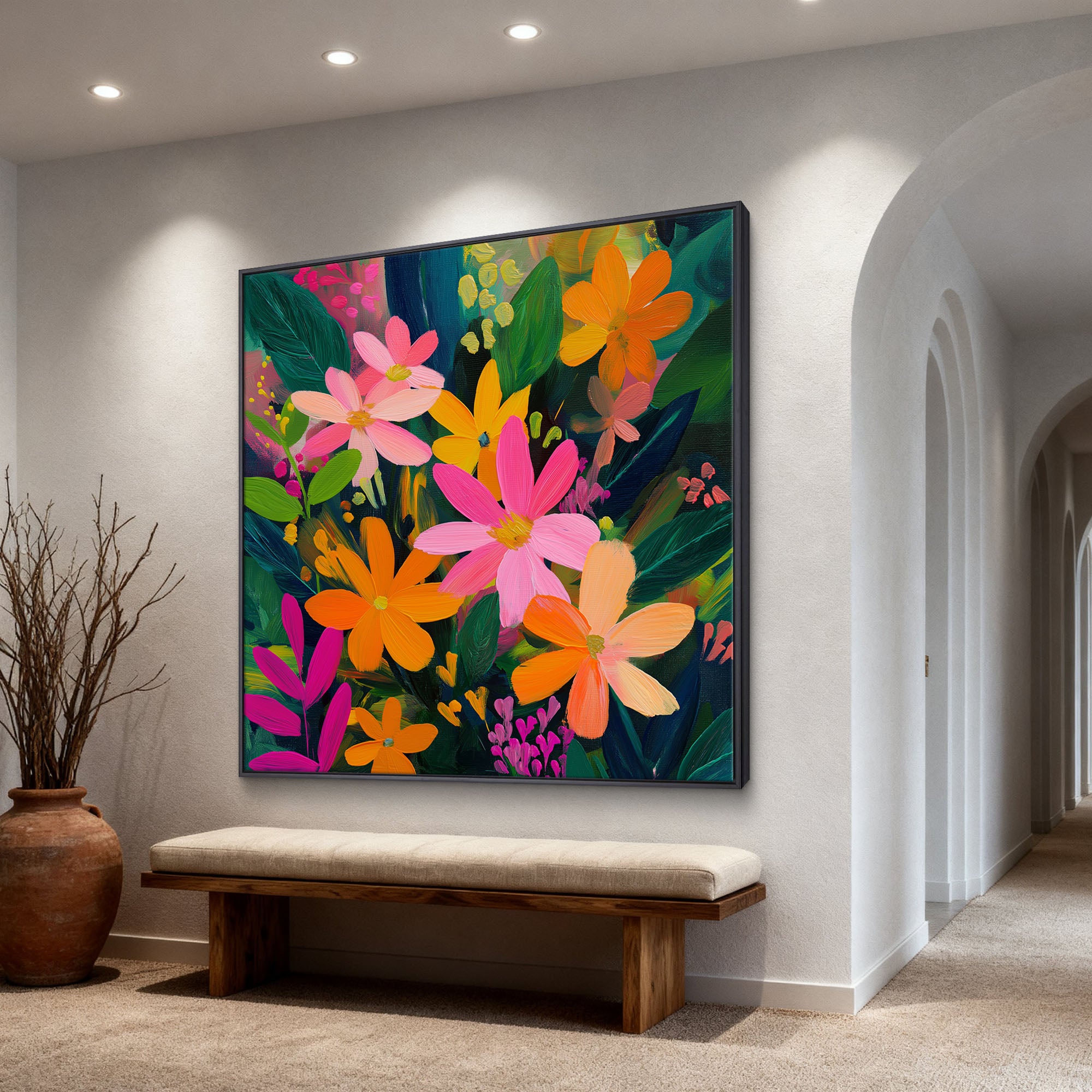 Flower & Tree Art #YK042