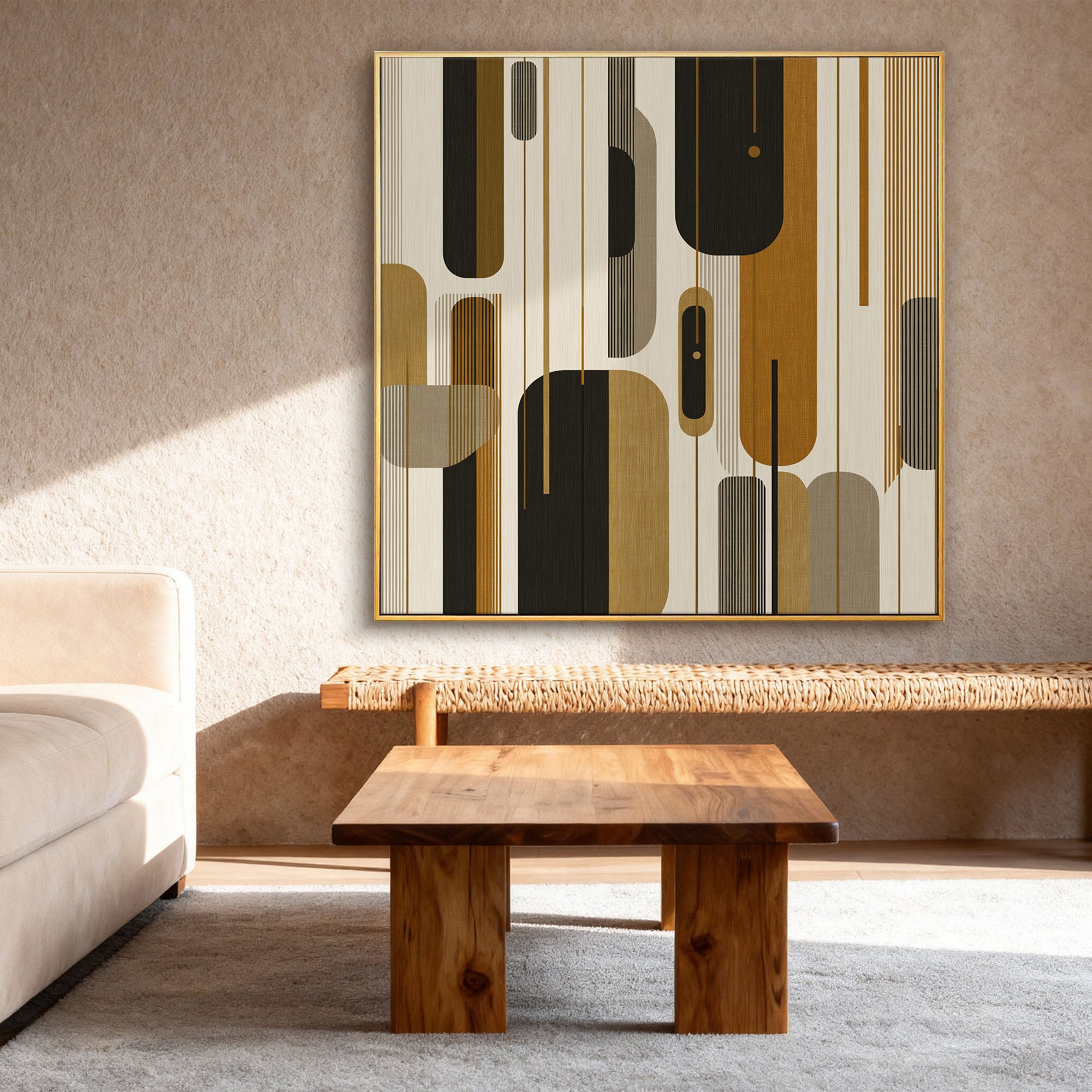 Abstract Canvas Art #YK014