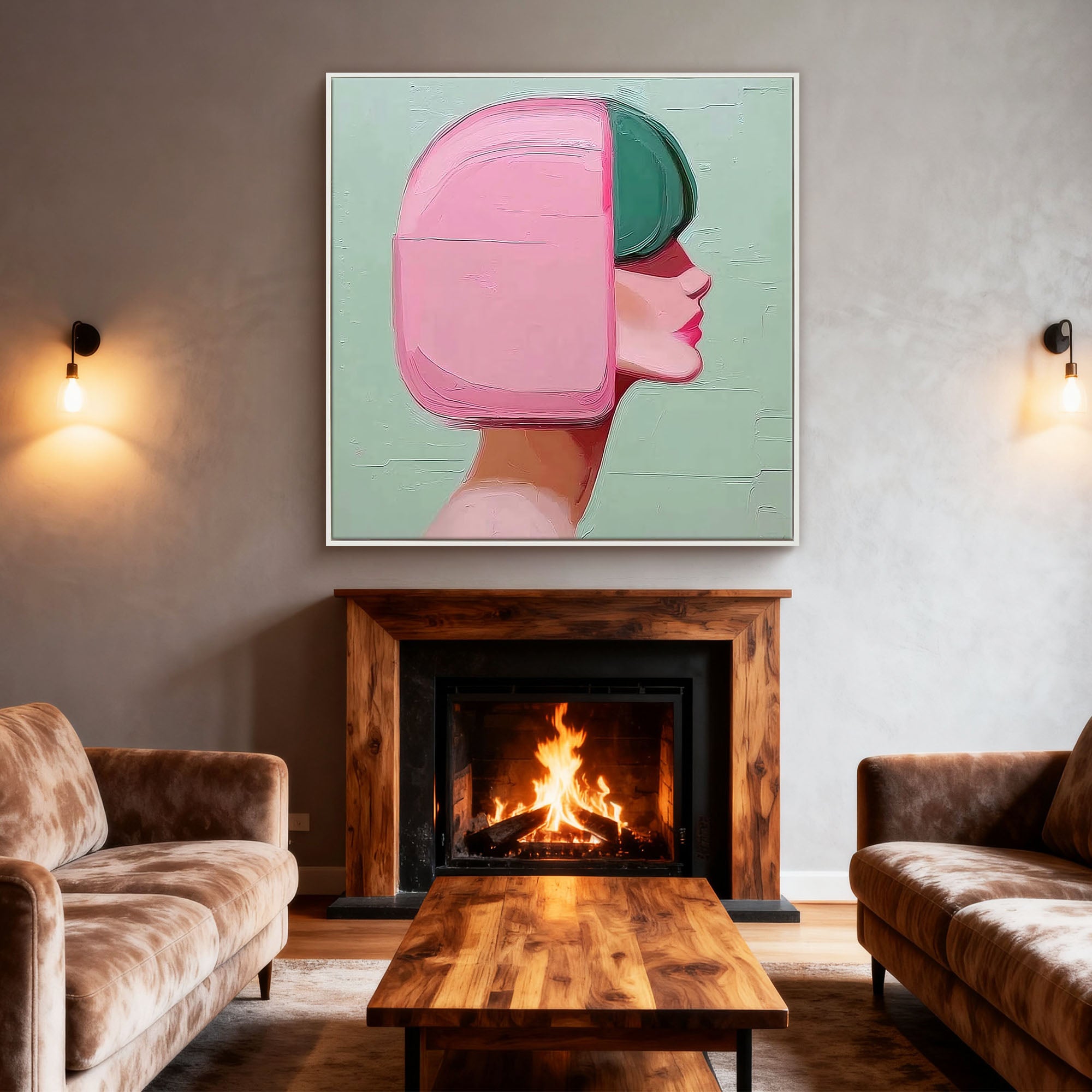 Plaster & Texture Art #YK199